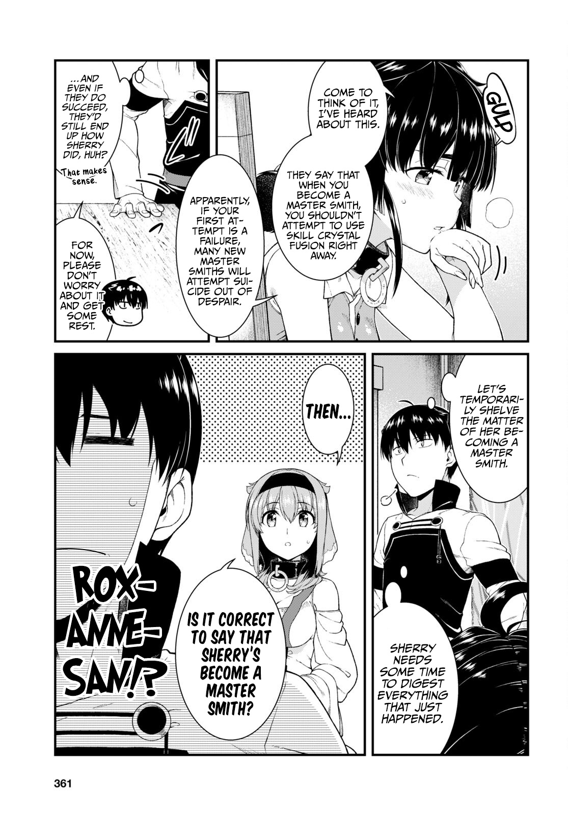 Isekai Meikyuu de Harem o Chapter 54 page 6 - Chapter 54: Master Smith (7)