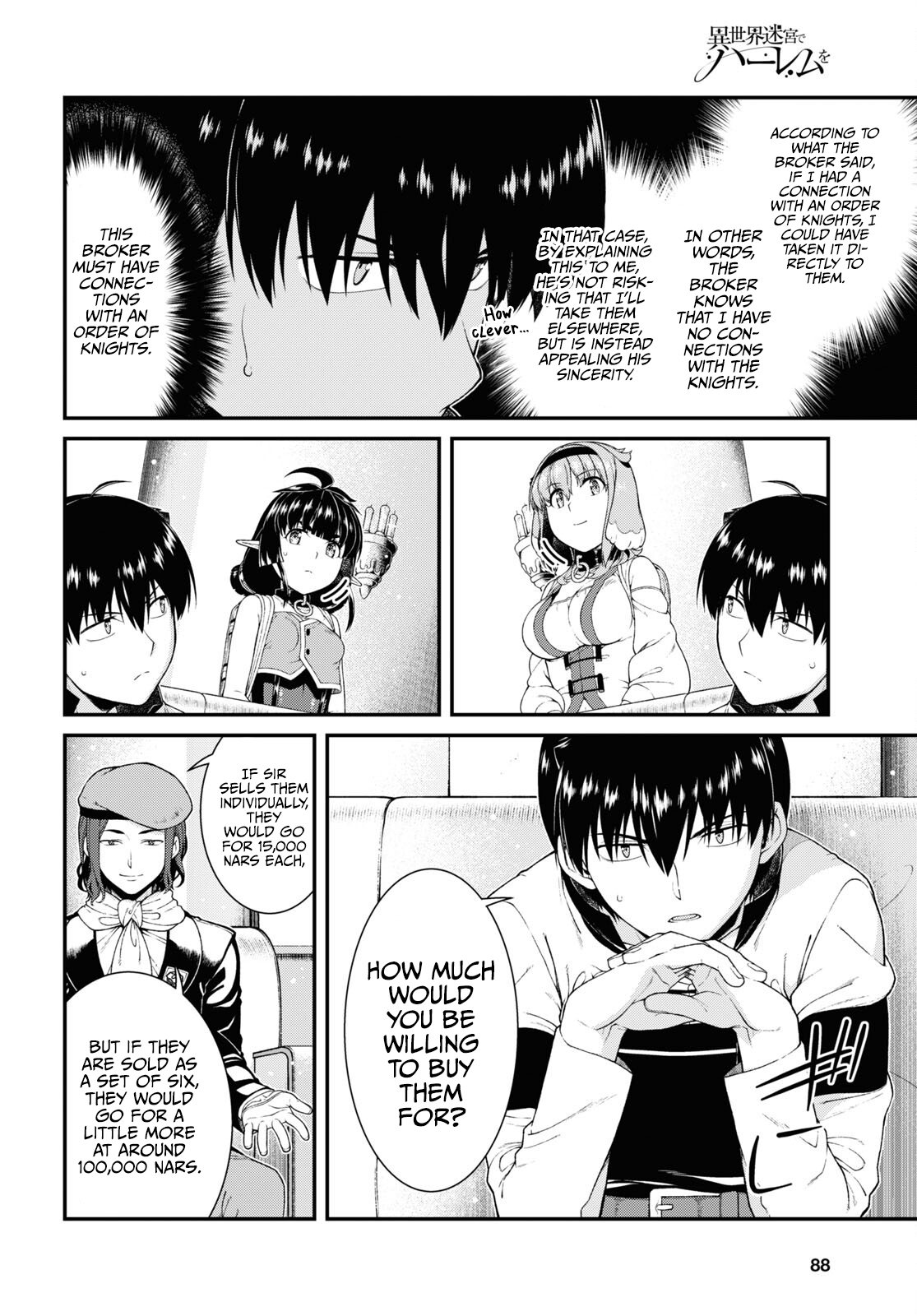 Isekai Meikyuu de Harem o Chapter 57 page 13 - Chapter 57: Genghis Khan (3)