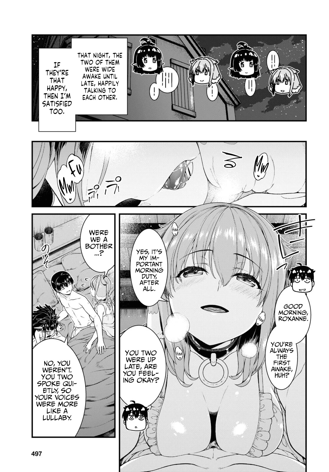 Isekai Meikyuu de Harem o Chapter 62 page 10 - Chapter 62: Day Off (1)
