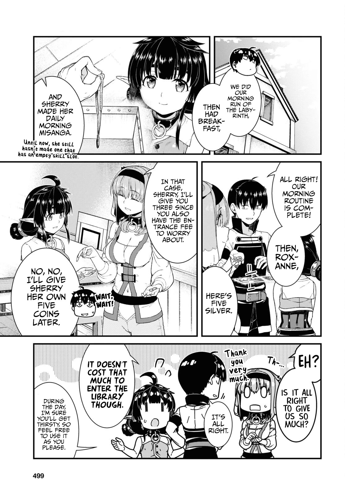 Isekai Meikyuu de Harem o Chapter 62 page 12 - Chapter 62: Day Off (1)