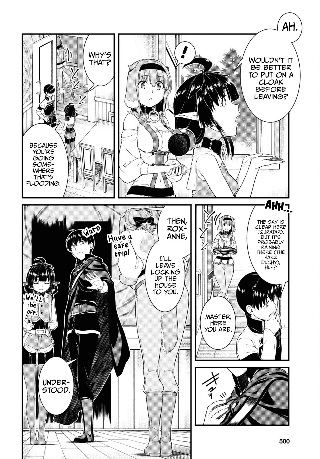 Isekai Meikyuu de Harem o Chapter 62 page 13 - Chapter 62: Day Off (1)