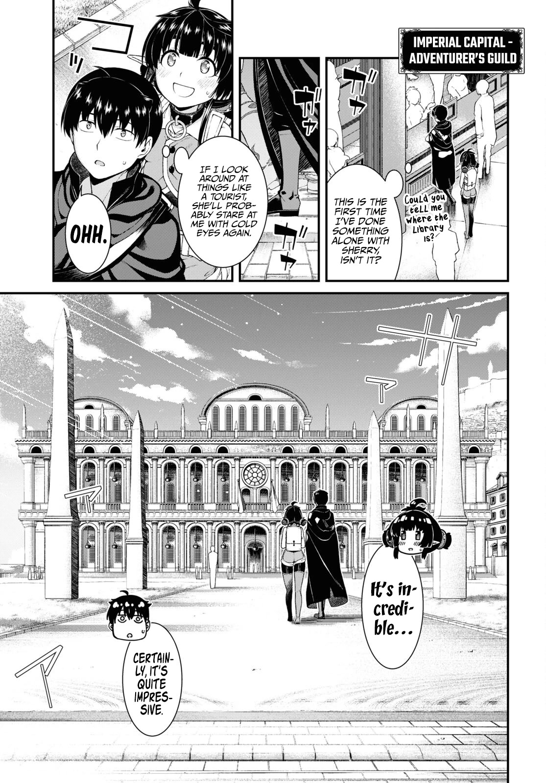 Isekai Meikyuu de Harem o Chapter 62 page 14 - Chapter 62: Day Off (1)