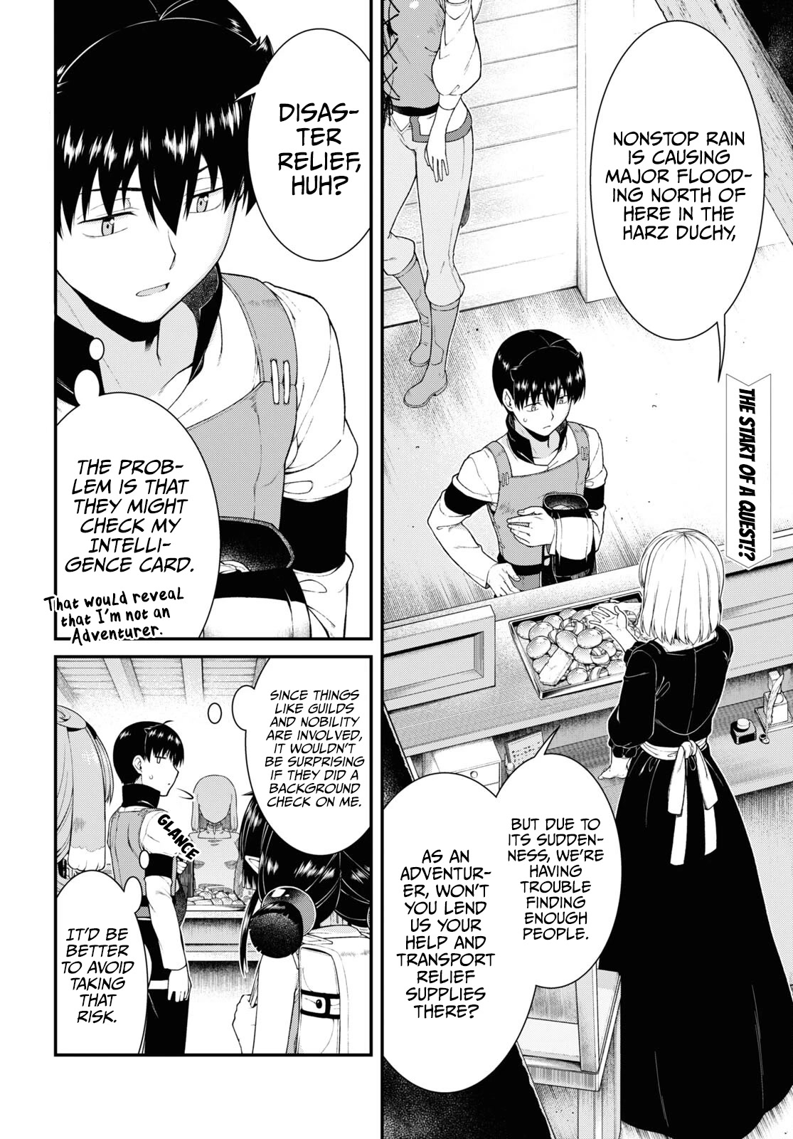 Isekai Meikyuu de Harem o Chapter 62 page 3 - Chapter 62: Day Off (1)