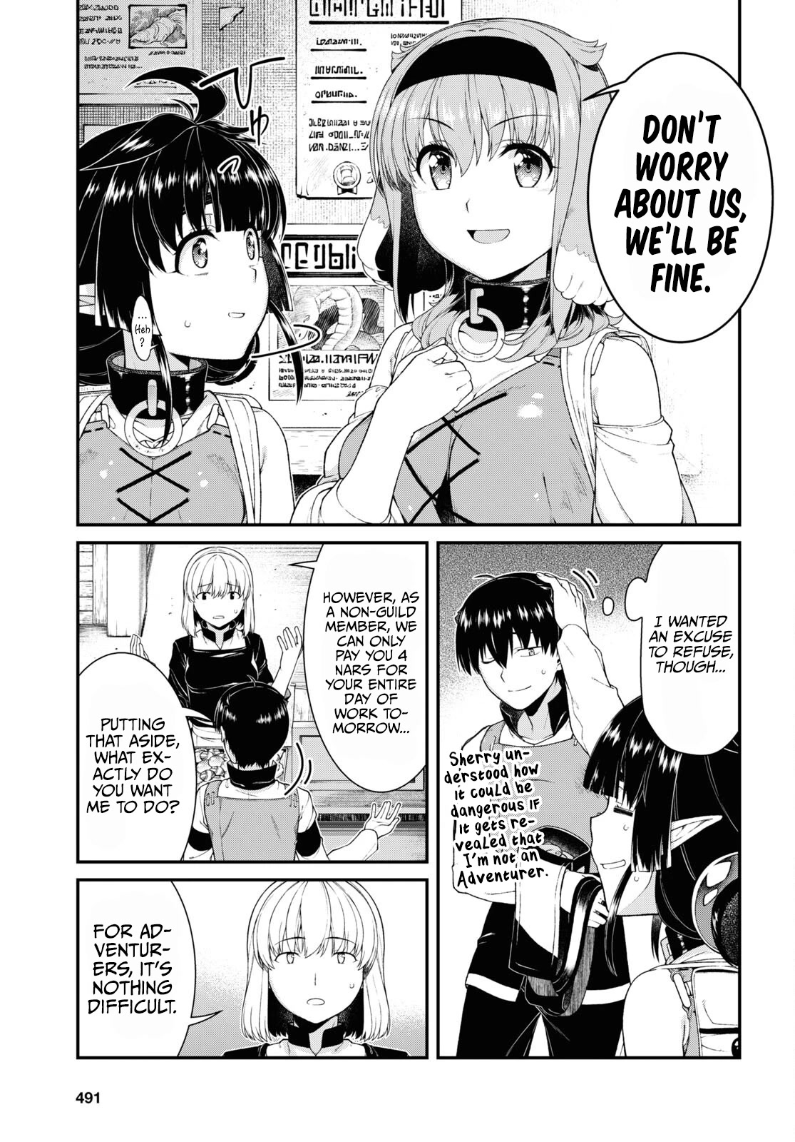 Isekai Meikyuu de Harem o Chapter 62 page 4 - Chapter 62: Day Off (1)