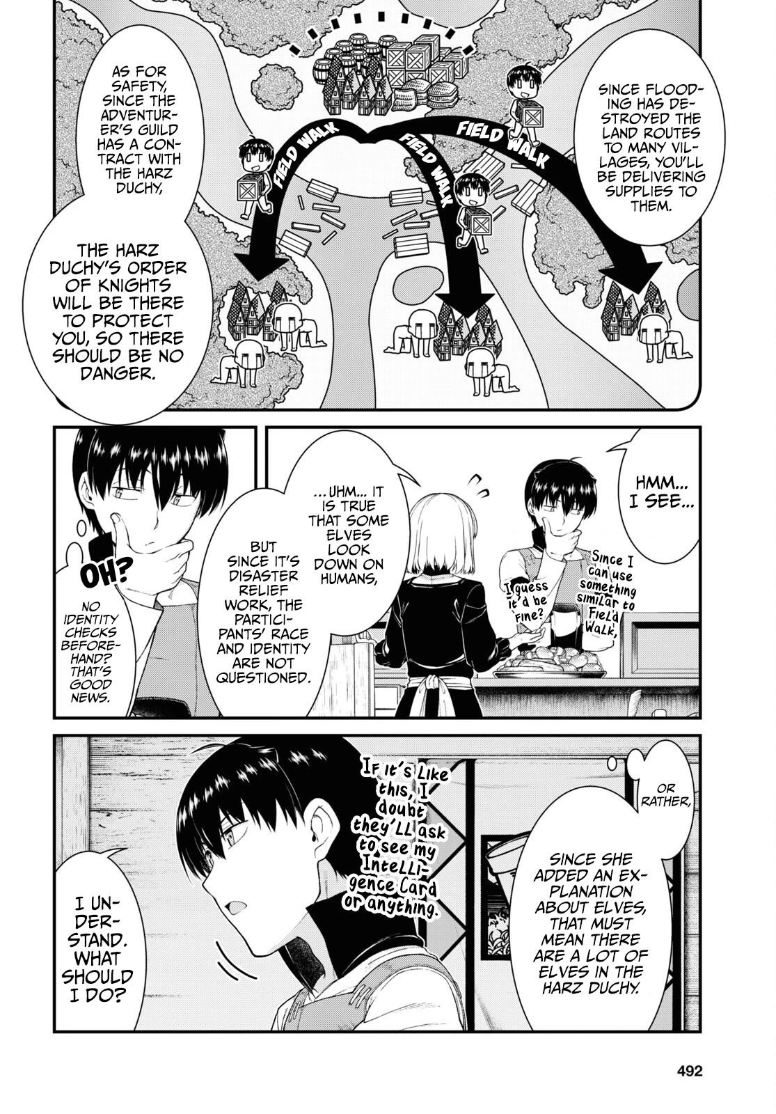 Isekai Meikyuu de Harem o Chapter 62 page 5 - Chapter 62: Day Off (1)