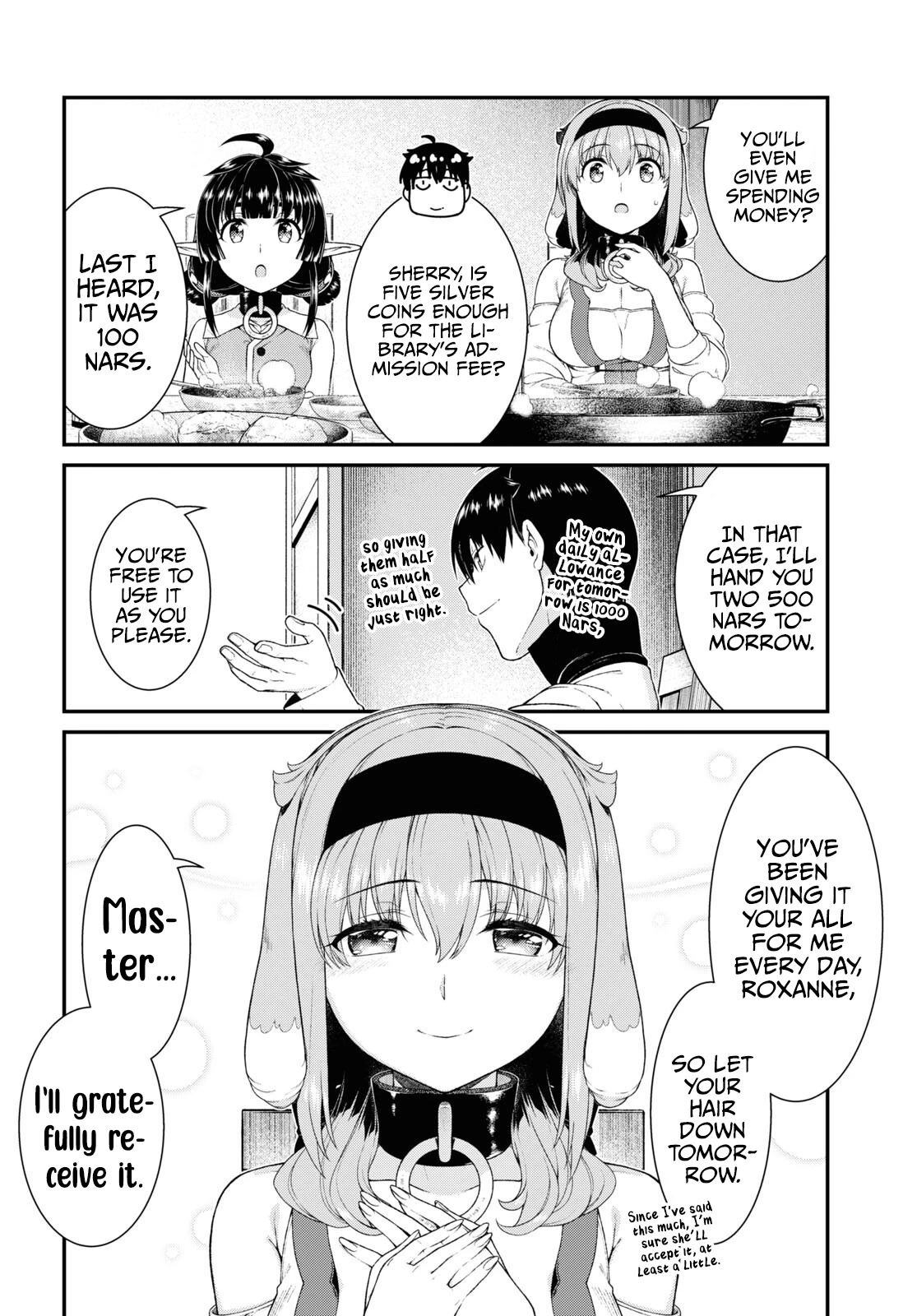 Isekai Meikyuu de Harem o Chapter 62 page 9 - Chapter 62: Day Off (1)