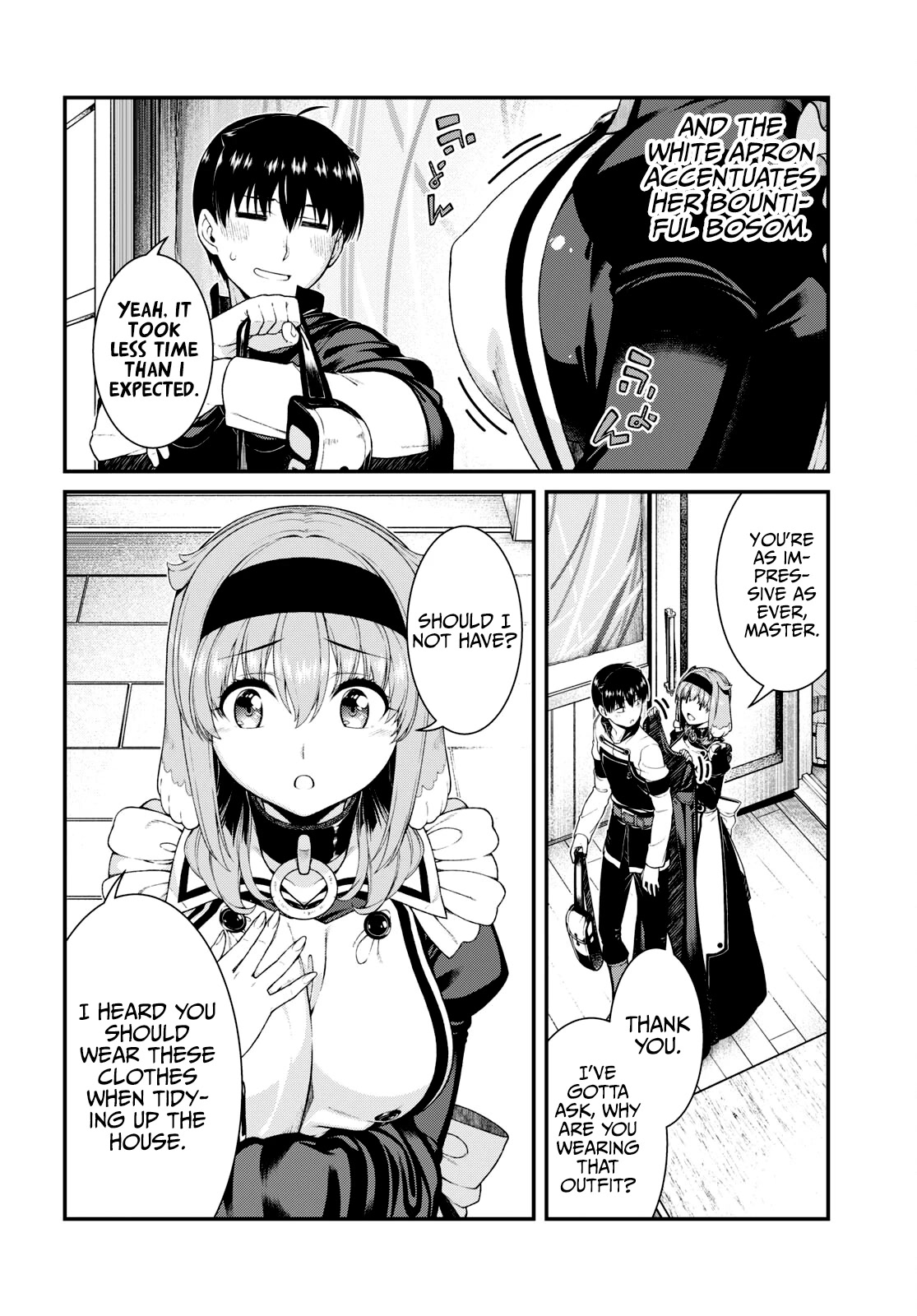Isekai Meikyuu de Harem o Chapter 65 page 3 - Chapter 65: Day Off (4)