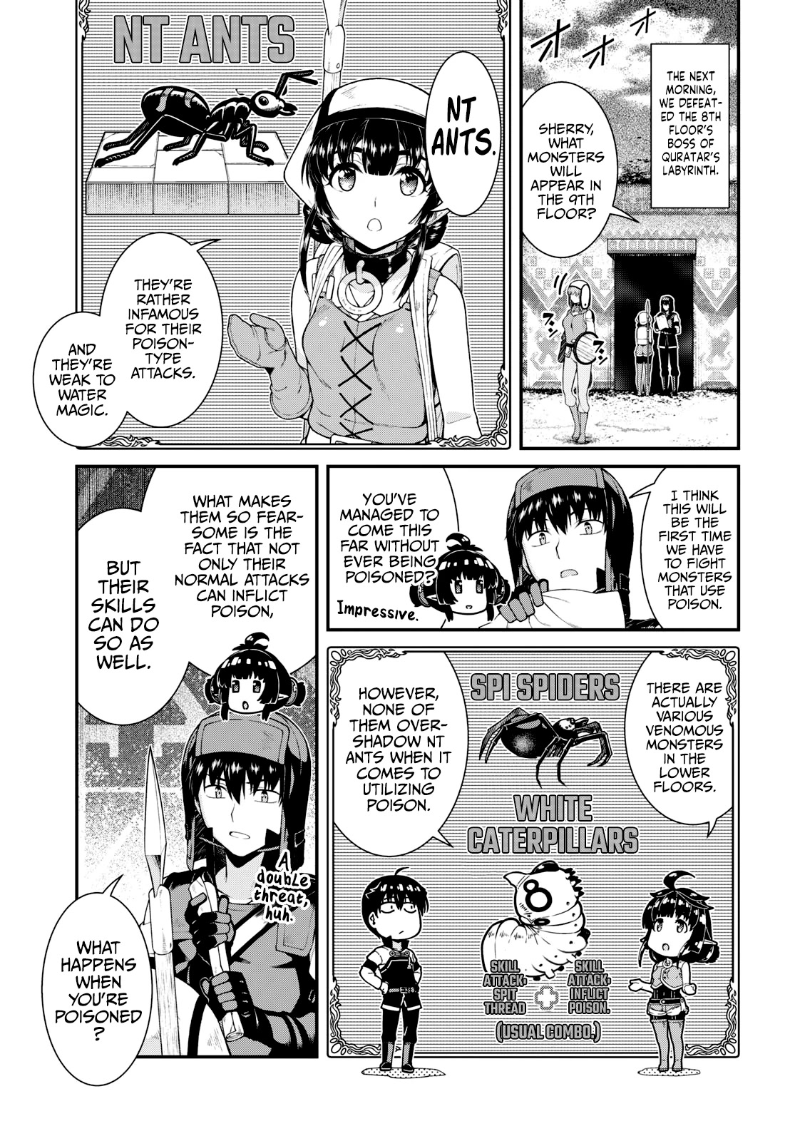 Isekai Meikyuu de Harem o Chapter 68 page 4 - Chapter 68: Abstinence Attack (2)