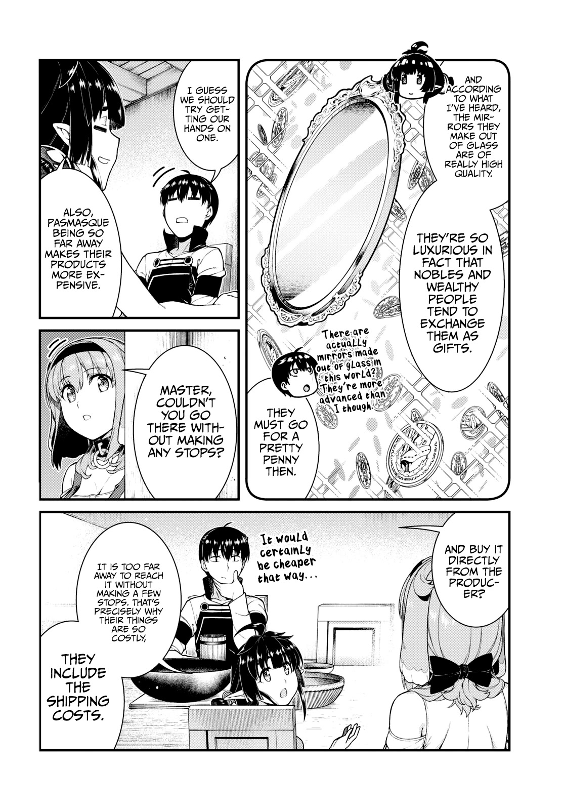 Isekai Meikyuu de Harem o Chapter 70 page 3 - Chapter 70: Abstinence Attack (4)