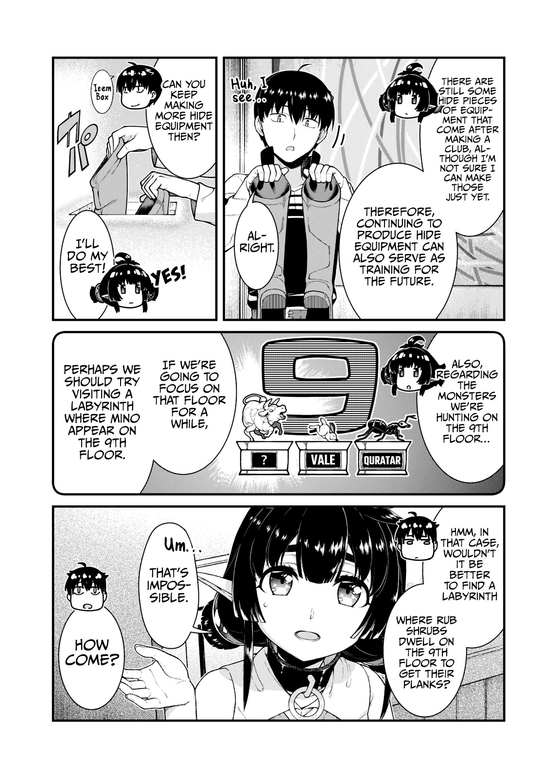Isekai Meikyuu de Harem o Chapter 71 page 10 - Chapter 71: Abstinence Attack (5)