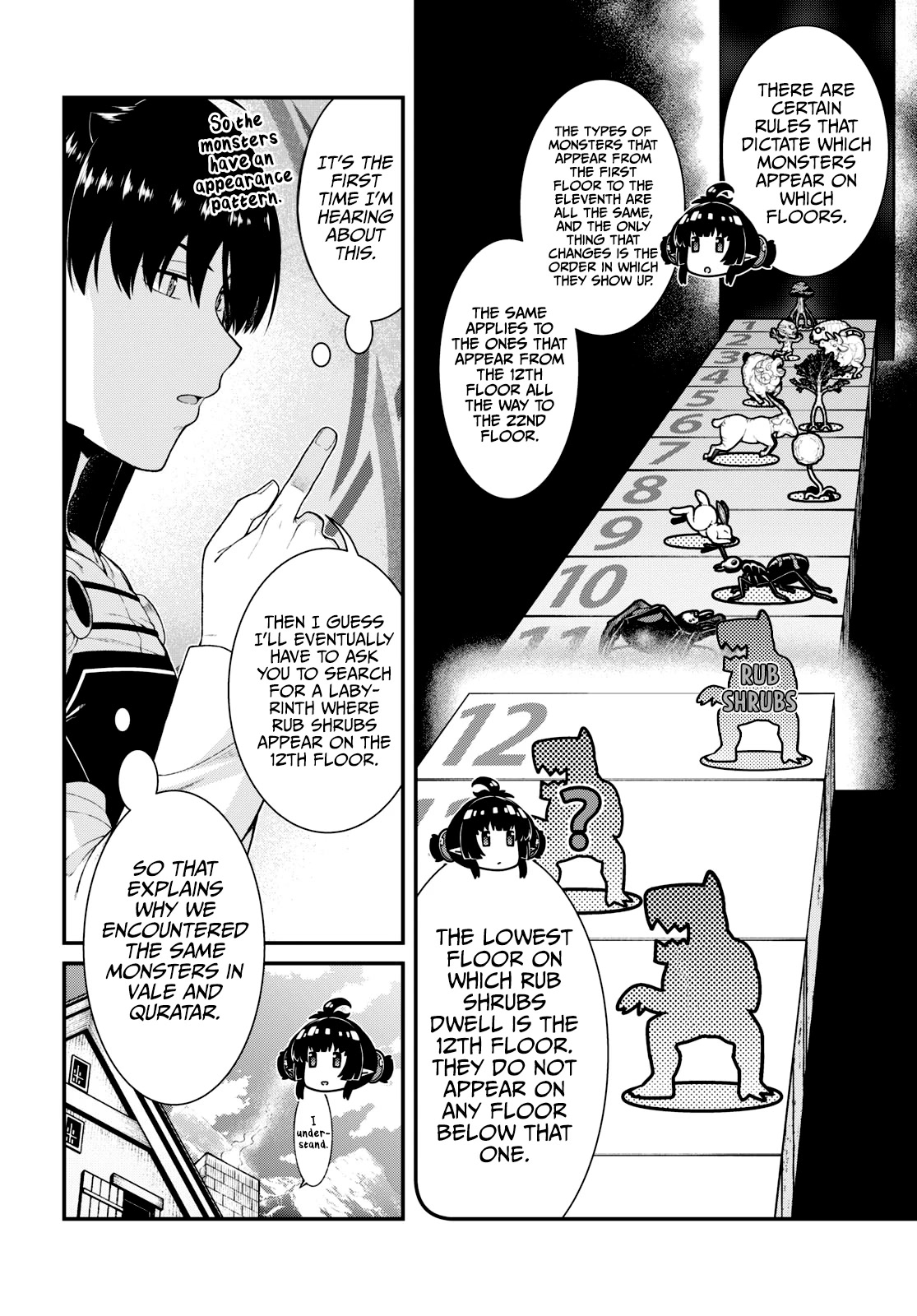 Isekai Meikyuu de Harem o Chapter 71 page 11 - Chapter 71: Abstinence Attack (5)