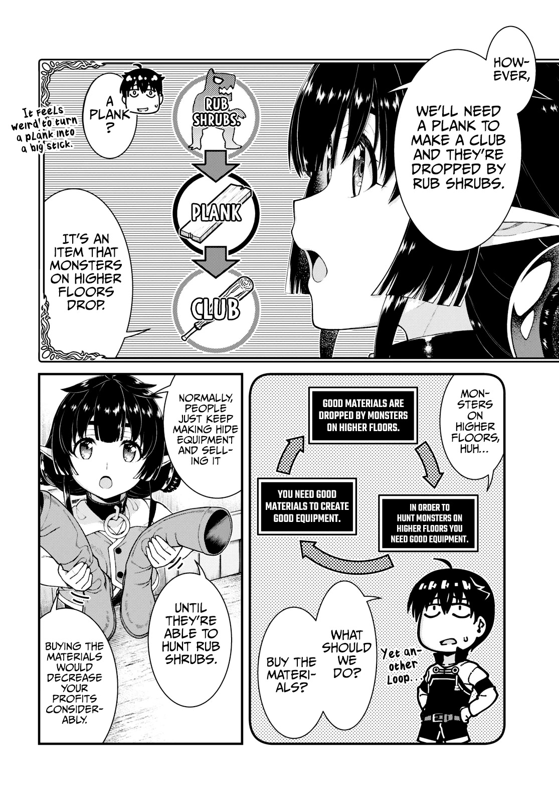 Isekai Meikyuu de Harem o Chapter 71 page 9 - Chapter 71: Abstinence Attack (5)