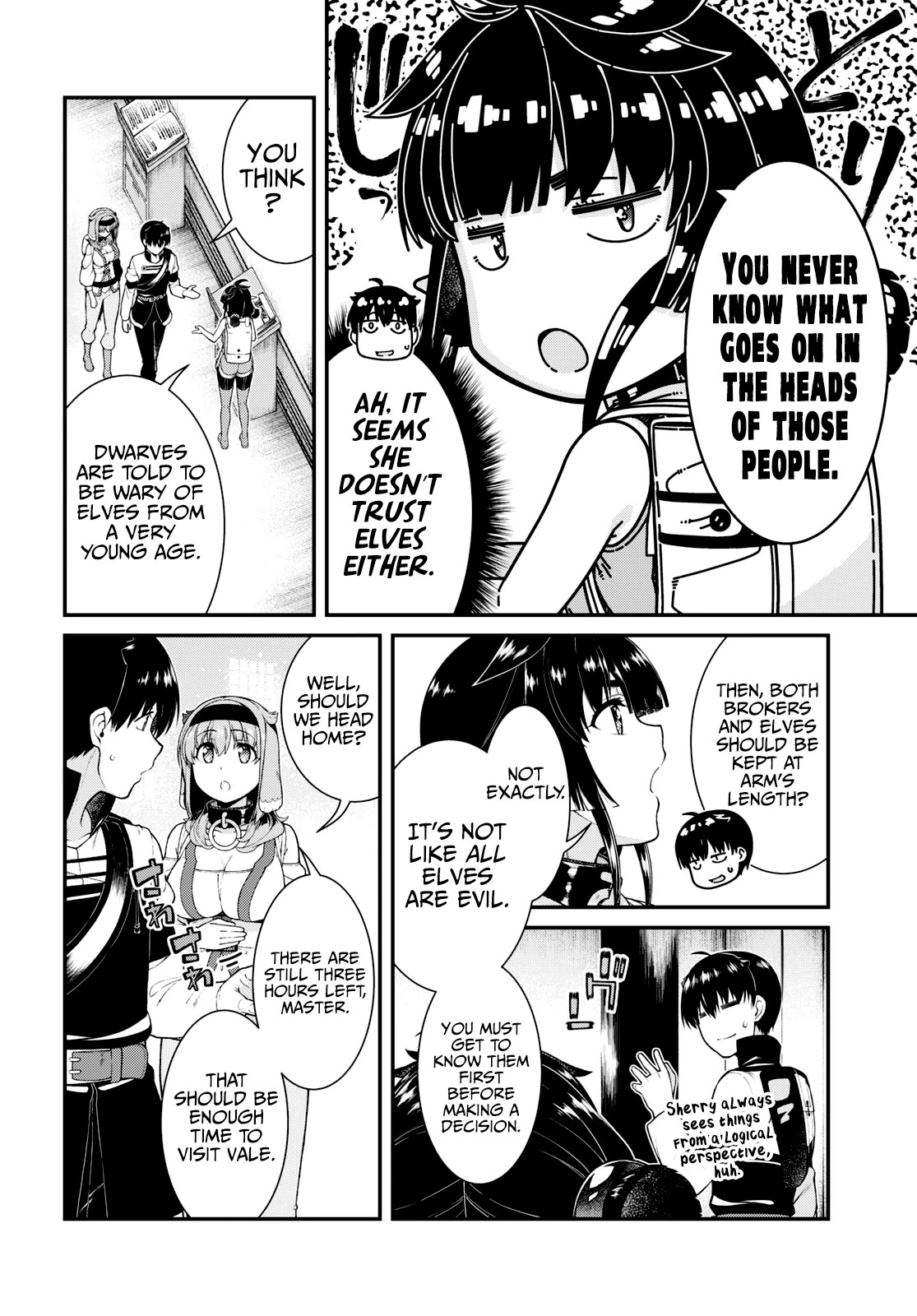 Isekai Meikyuu de Harem o Chapter 77 page 10 - Chapter 77: Palmasque (1)