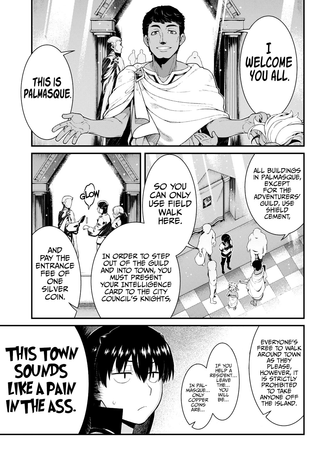 Isekai Meikyuu de Harem o Chapter 77 page 15 - Chapter 77: Palmasque (1)