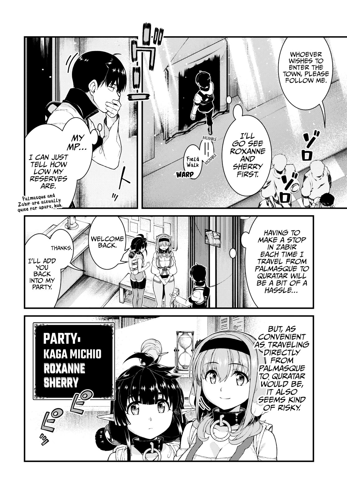 Isekai Meikyuu de Harem o Chapter 77 page 16 - Chapter 77: Palmasque (1)
