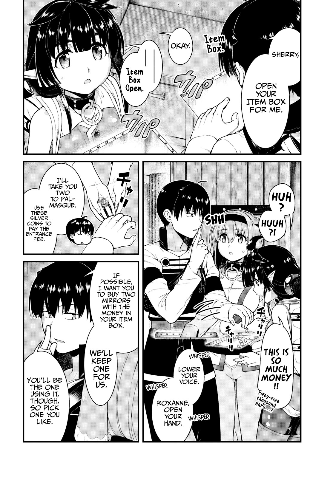 Isekai Meikyuu de Harem o Chapter 77 page 18 - Chapter 77: Palmasque (1)