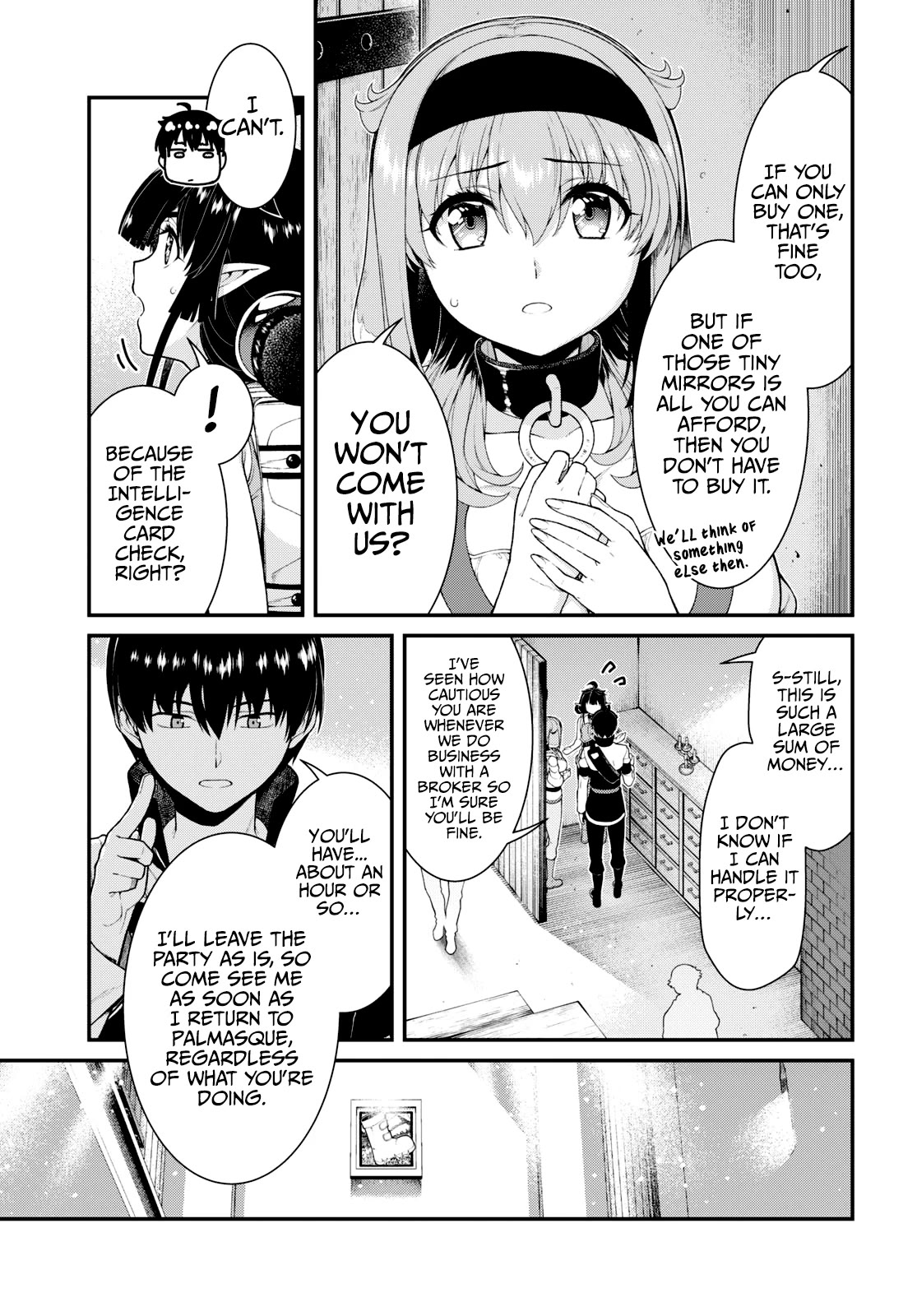 Isekai Meikyuu de Harem o Chapter 77 page 19 - Chapter 77: Palmasque (1)
