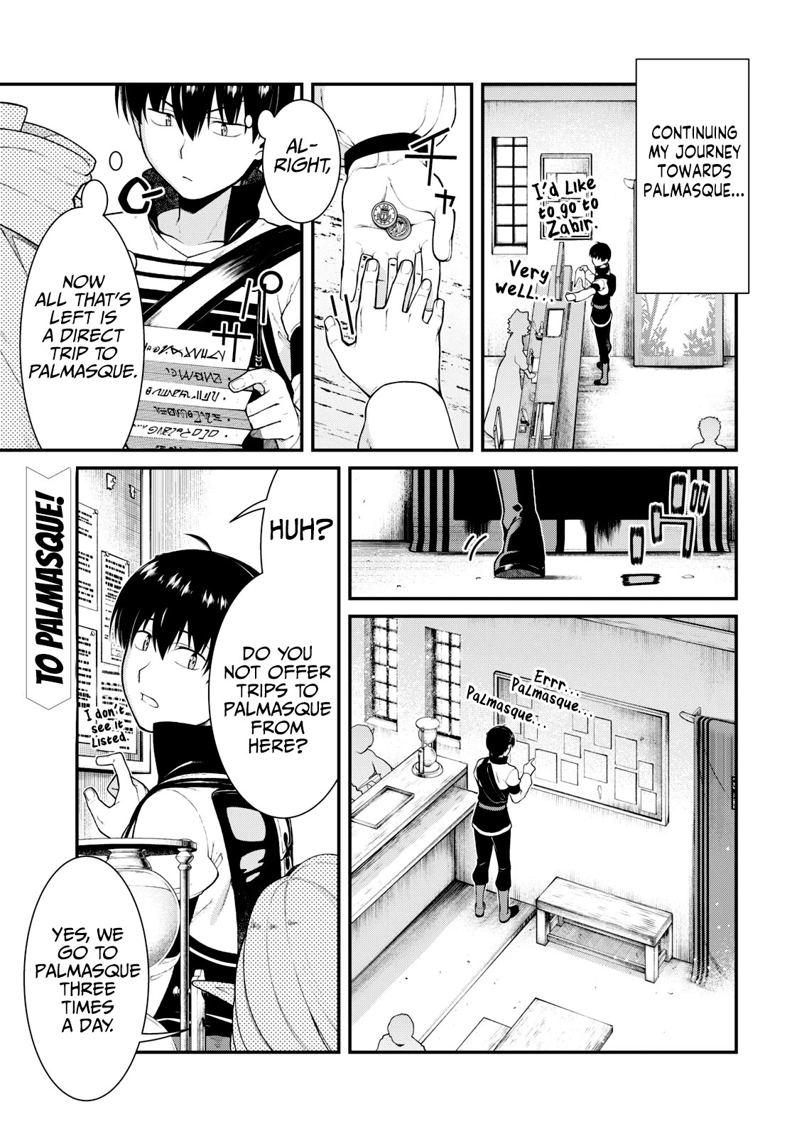 Isekai Meikyuu de Harem o Chapter 77 page 3 - Chapter 77: Palmasque (1)