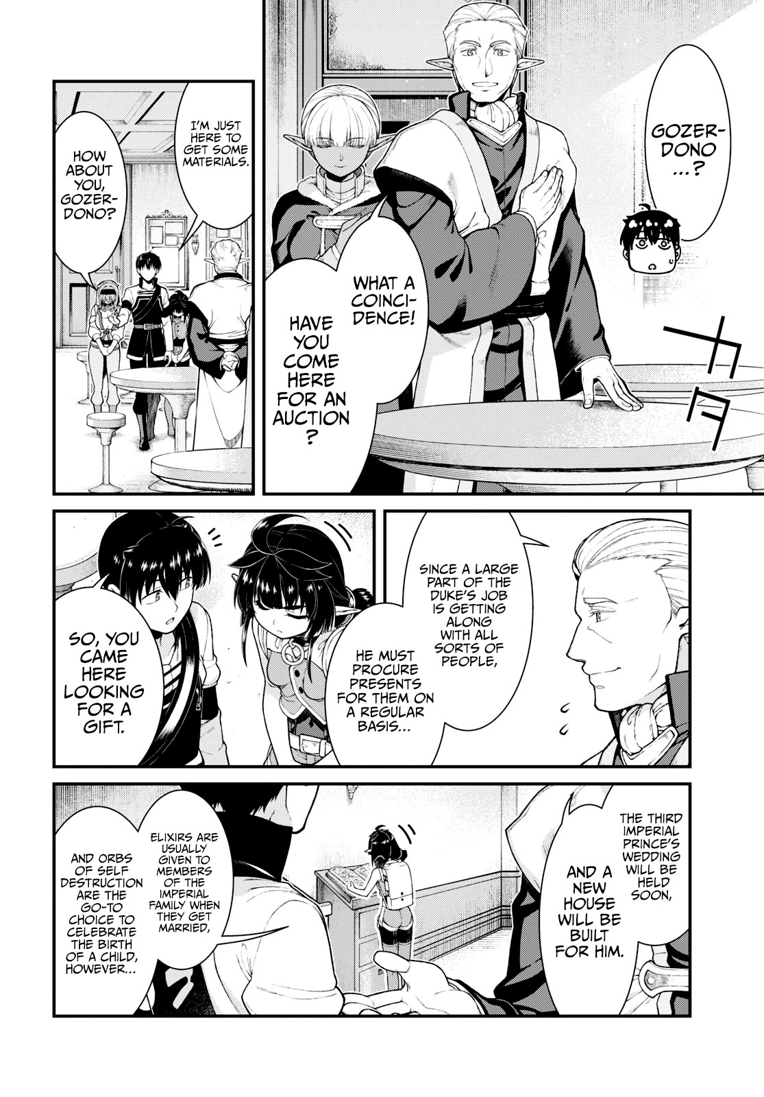 Isekai Meikyuu de Harem o Chapter 77 page 6 - Chapter 77: Palmasque (1)