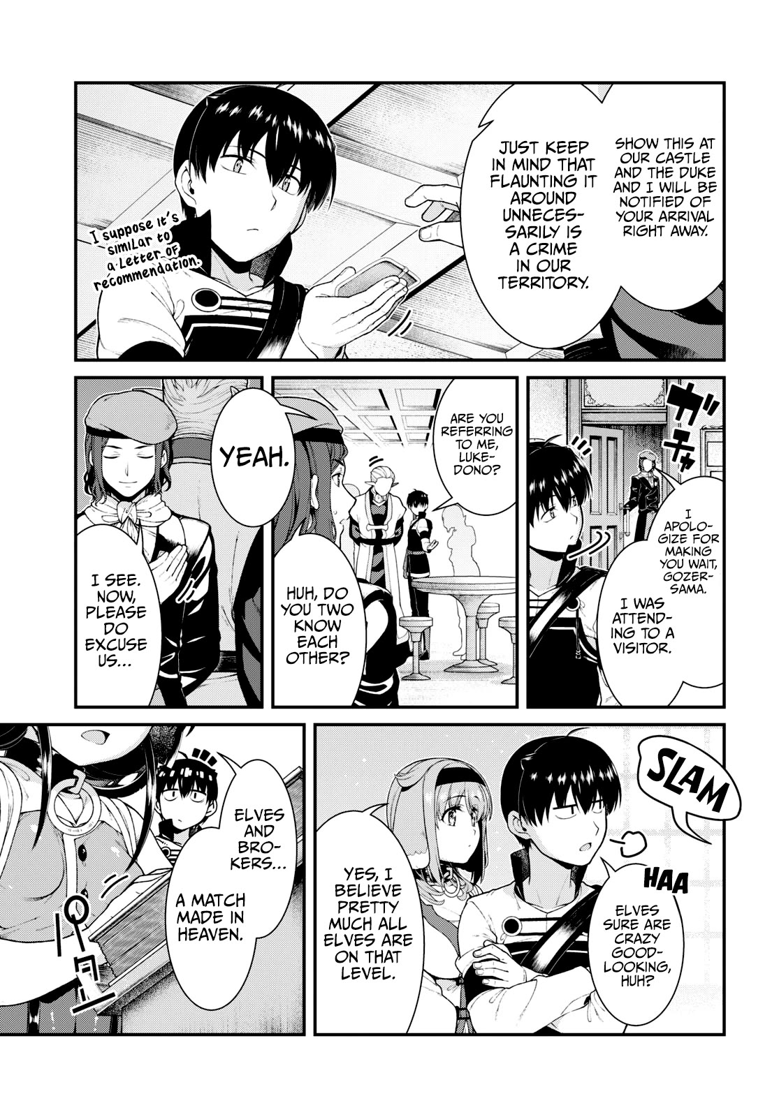 Isekai Meikyuu de Harem o Chapter 77 page 9 - Chapter 77: Palmasque (1)