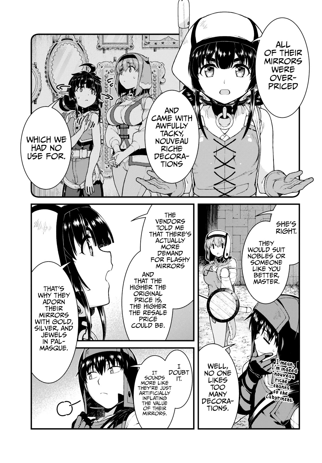 Isekai Meikyuu de Harem o Chapter 78 page 10 - Chapter 78: Palmasque (2)