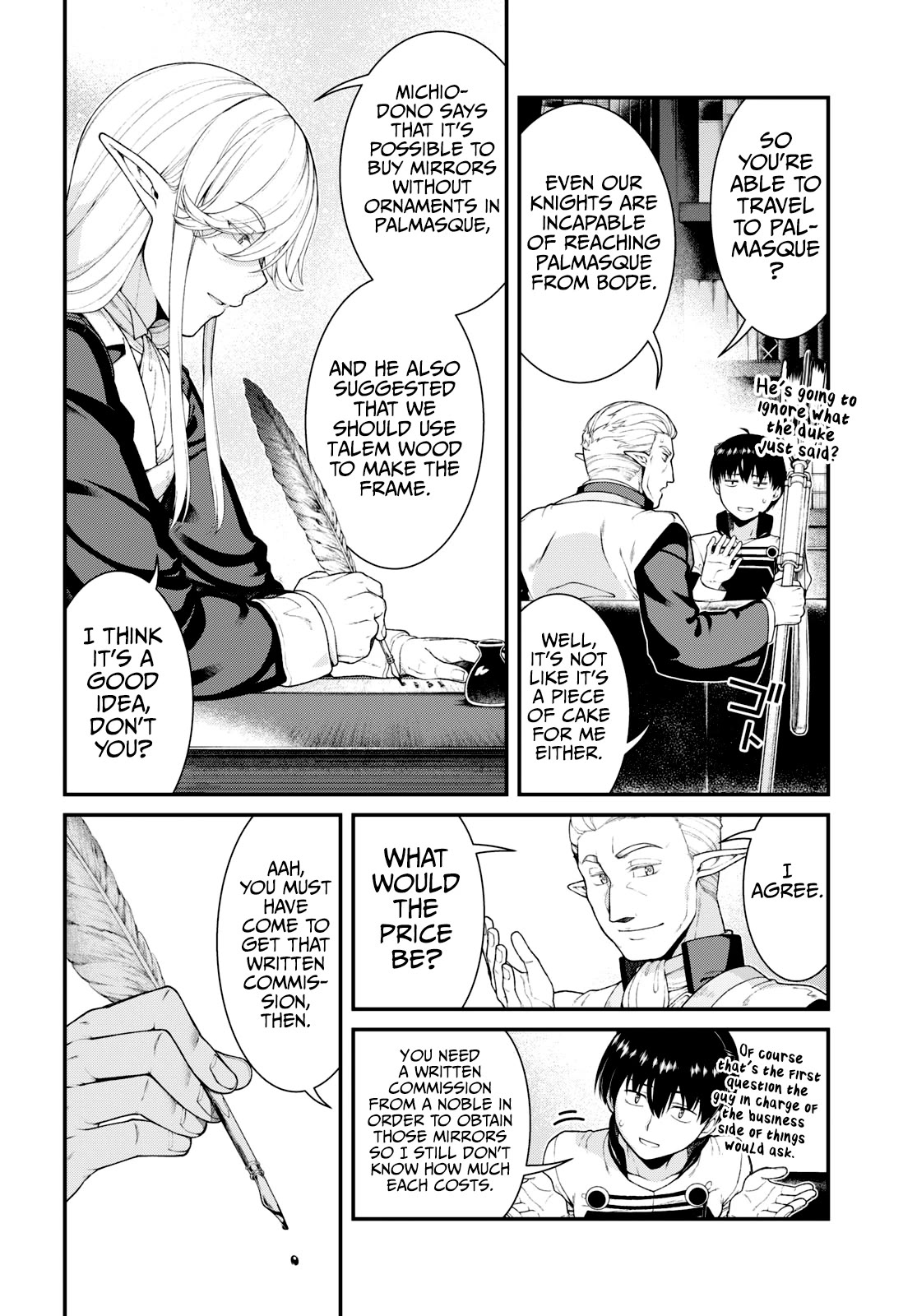 Isekai Meikyuu de Harem o Chapter 80 page 7 - Chapter 80: Palmasque (4)