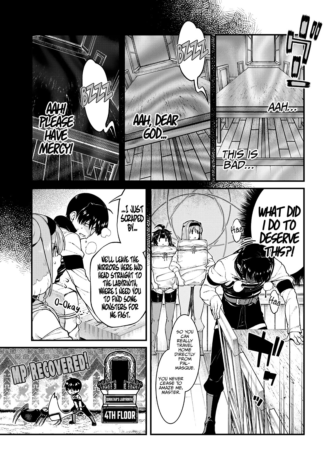 Isekai Meikyuu de Harem o Chapter 81 page 10 - Chapter 81: Palmasque (5)