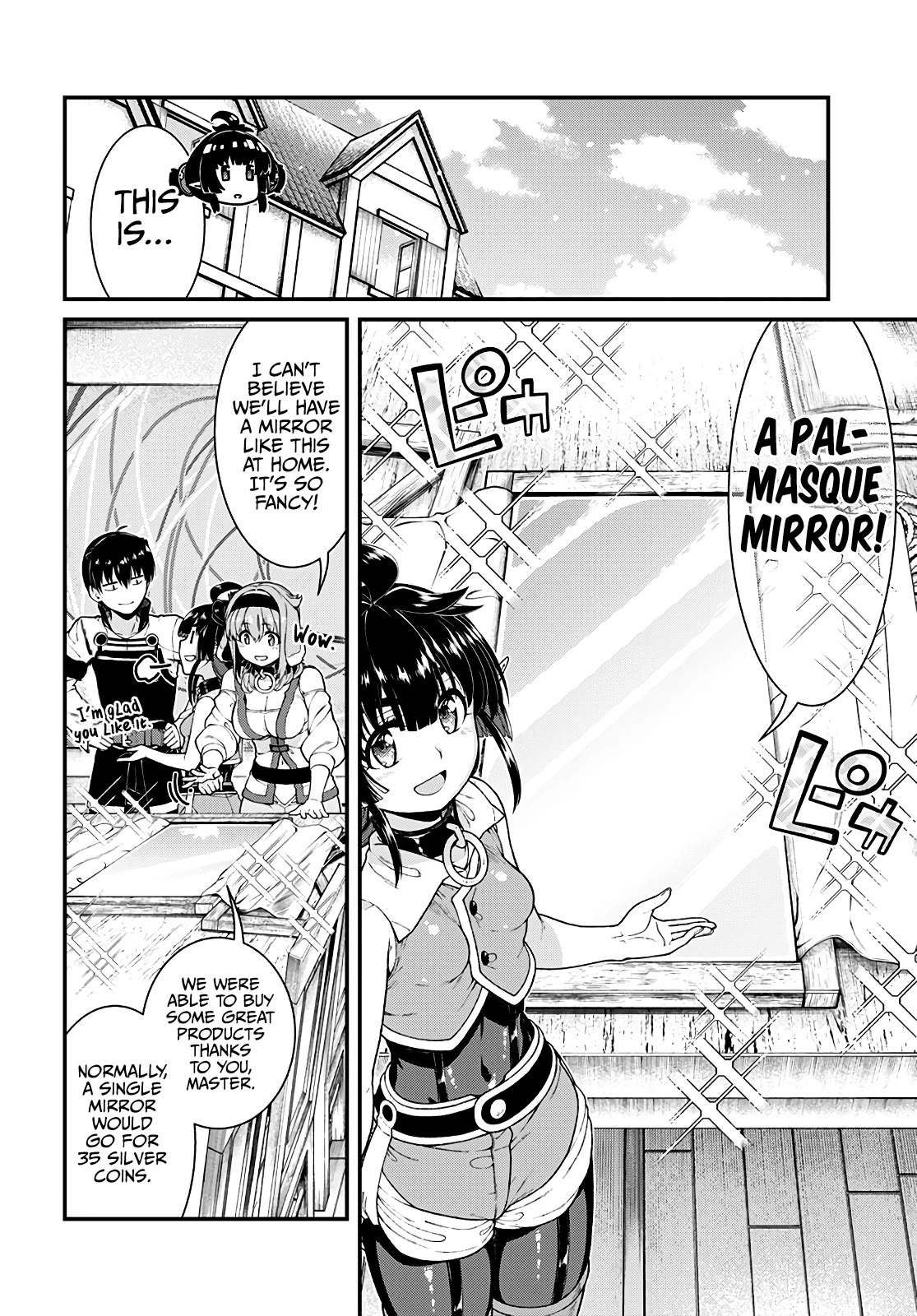 Isekai Meikyuu de Harem o Chapter 81 page 11 - Chapter 81: Palmasque (5)