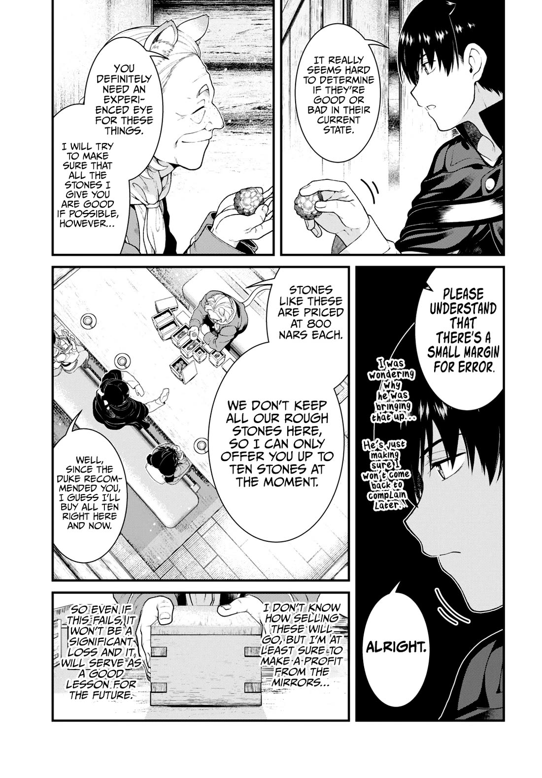Isekai Meikyuu de Harem o Chapter 82 page 15 - Chapter 82: Amber (1)