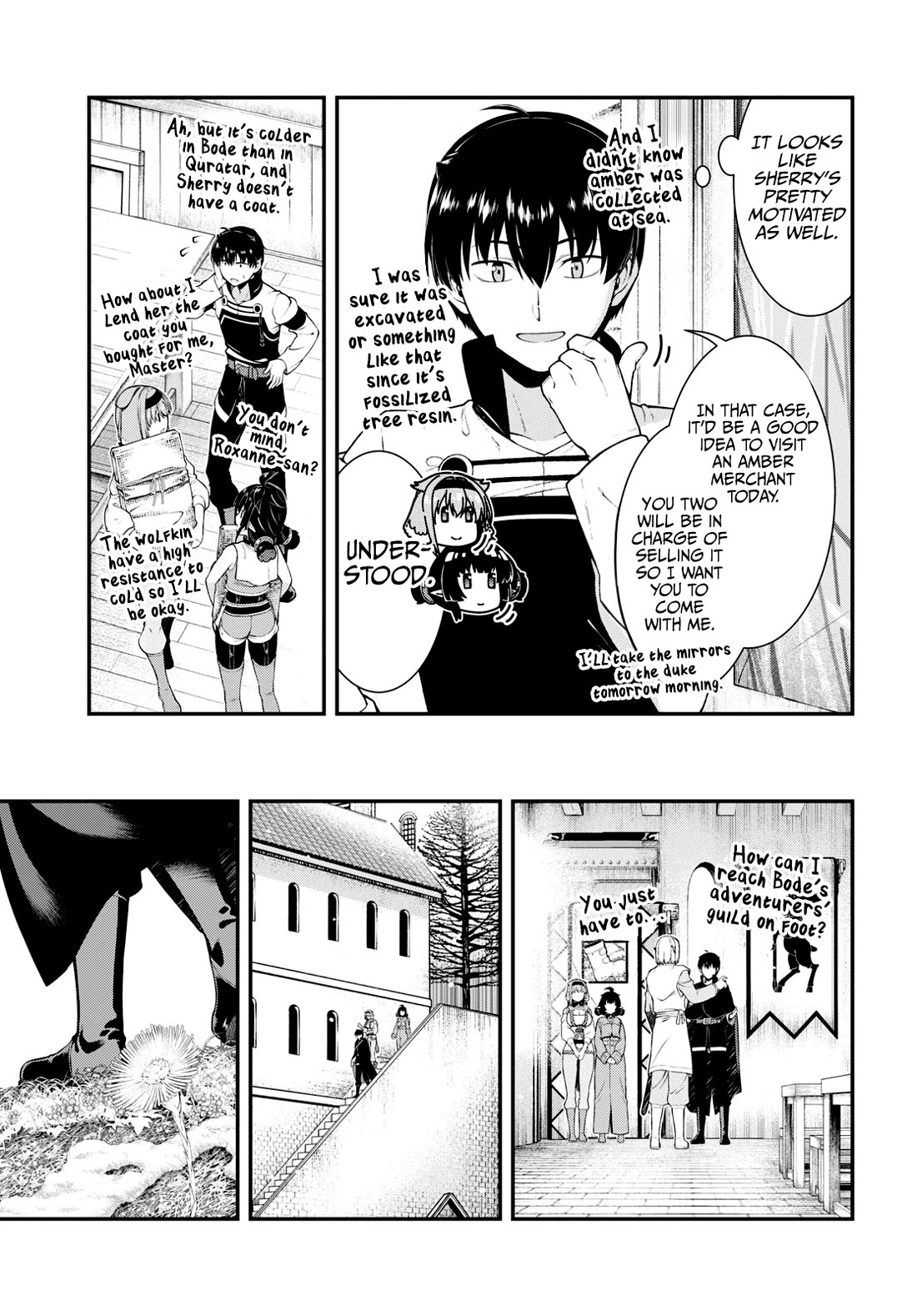 Isekai Meikyuu de Harem o Chapter 82 page 4 - Chapter 82: Amber (1)