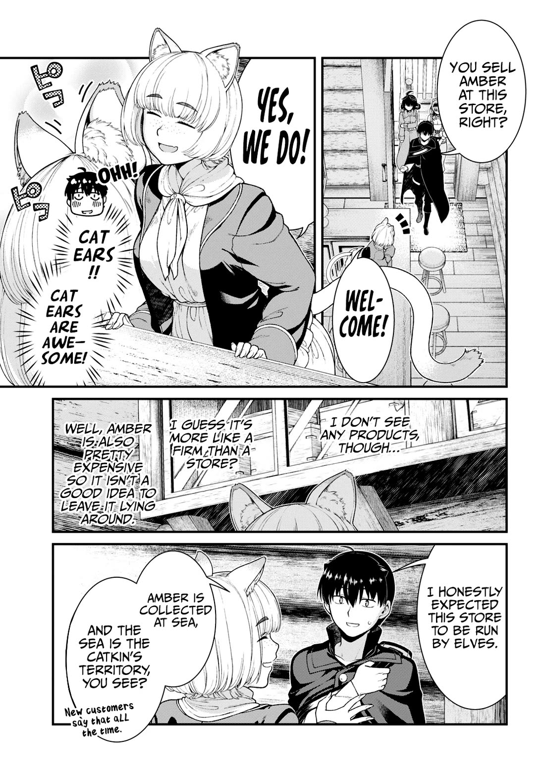 Isekai Meikyuu de Harem o Chapter 82 page 7 - Chapter 82: Amber (1)