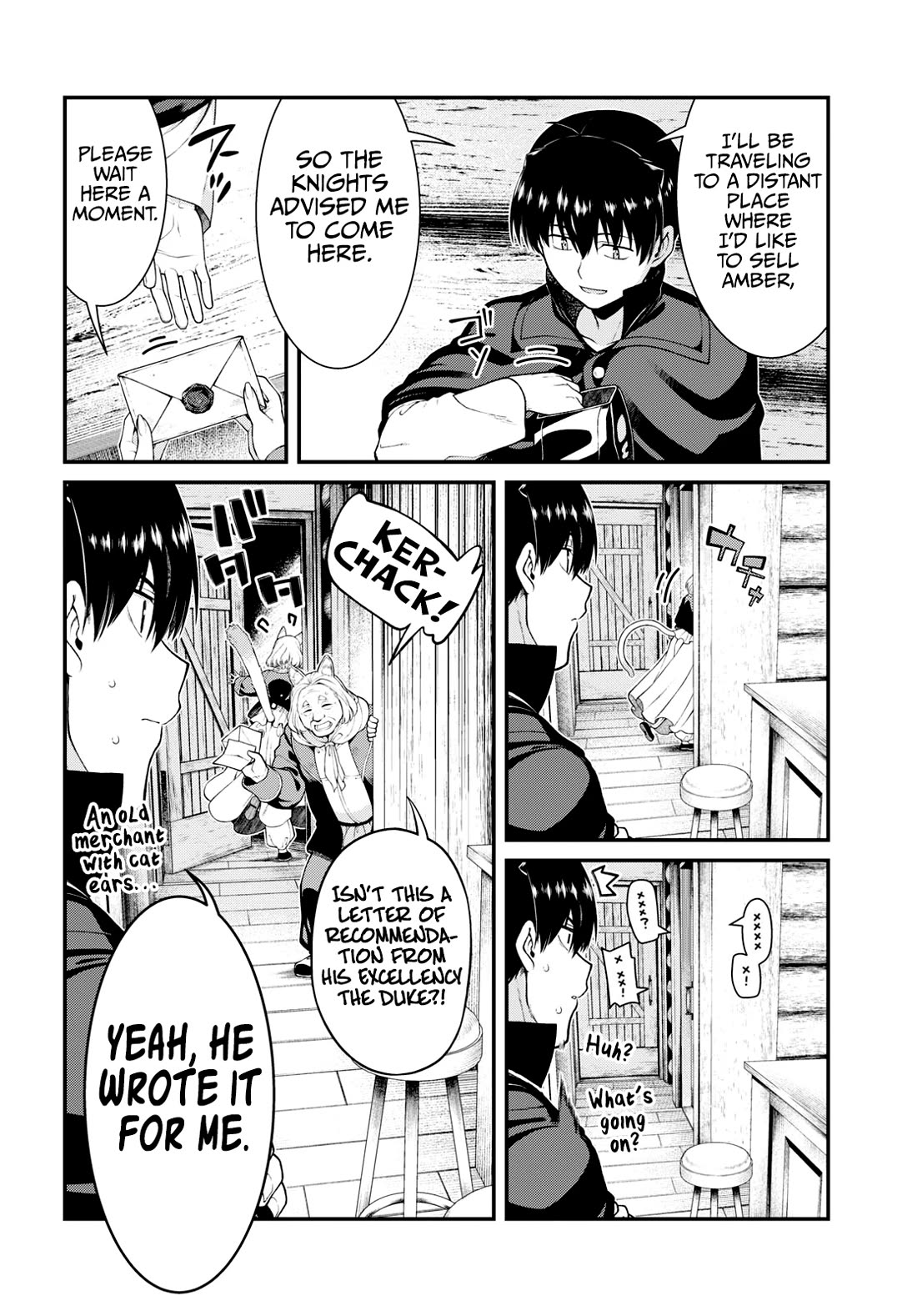 Isekai Meikyuu de Harem o Chapter 82 page 8 - Chapter 82: Amber (1)