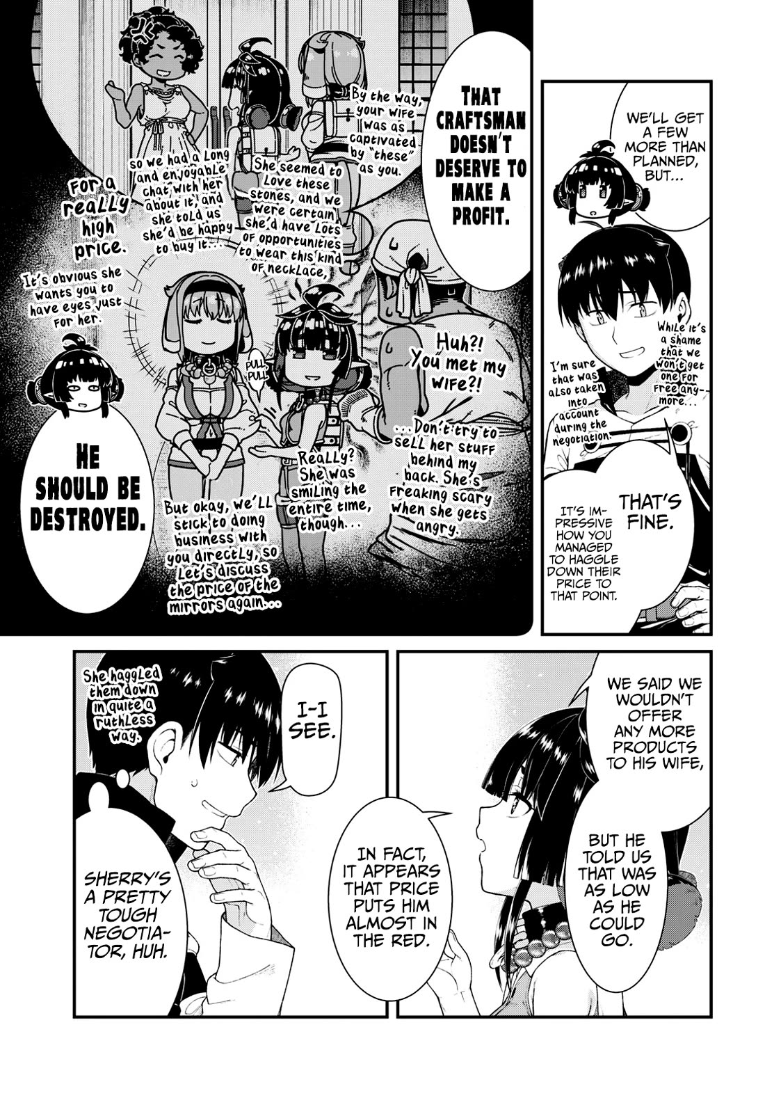 Isekai Meikyuu de Harem o Chapter 83 page 14 - Chapter 83: Amber (2)