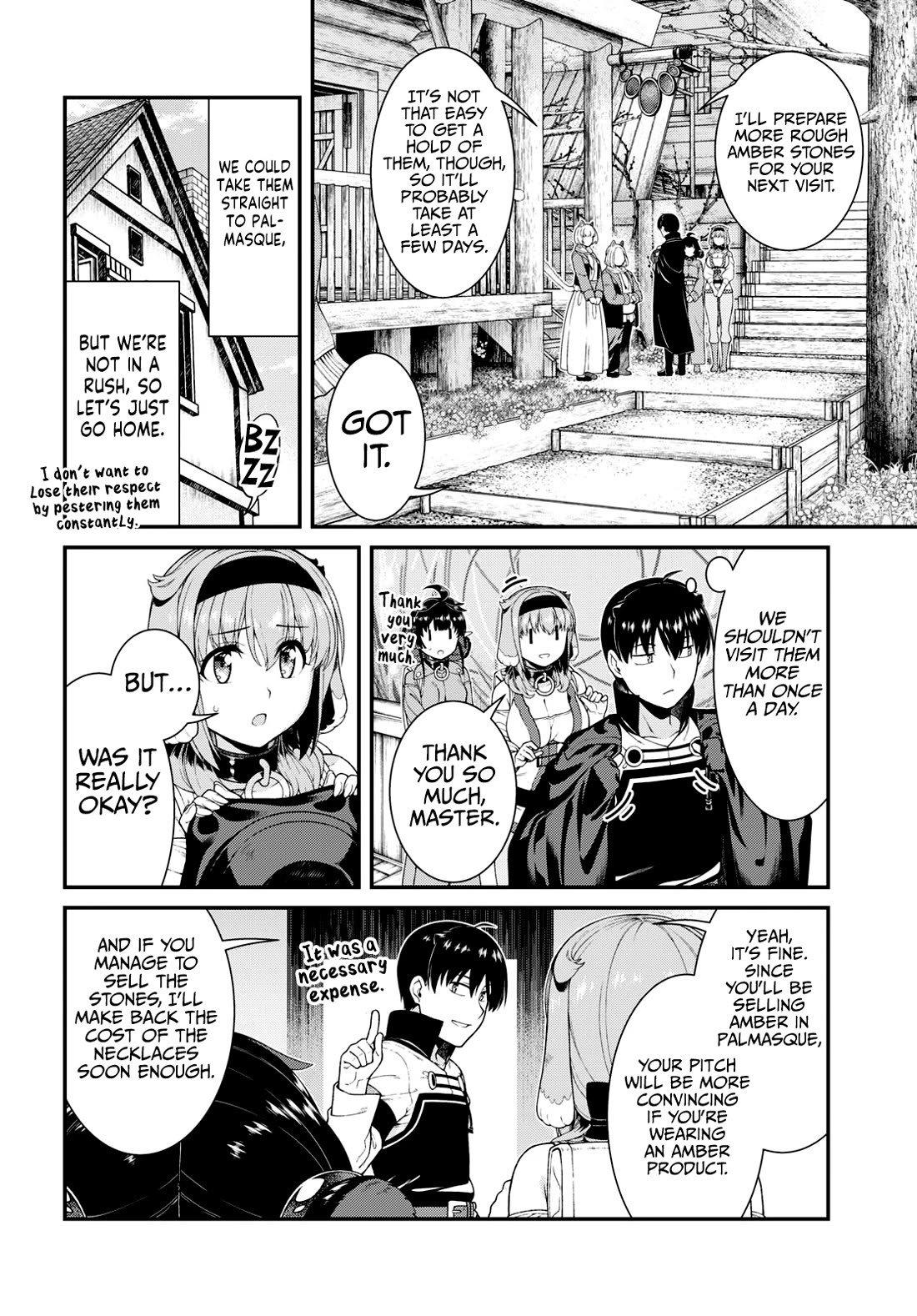 Isekai Meikyuu de Harem o Chapter 83 page 7 - Chapter 83: Amber (2)