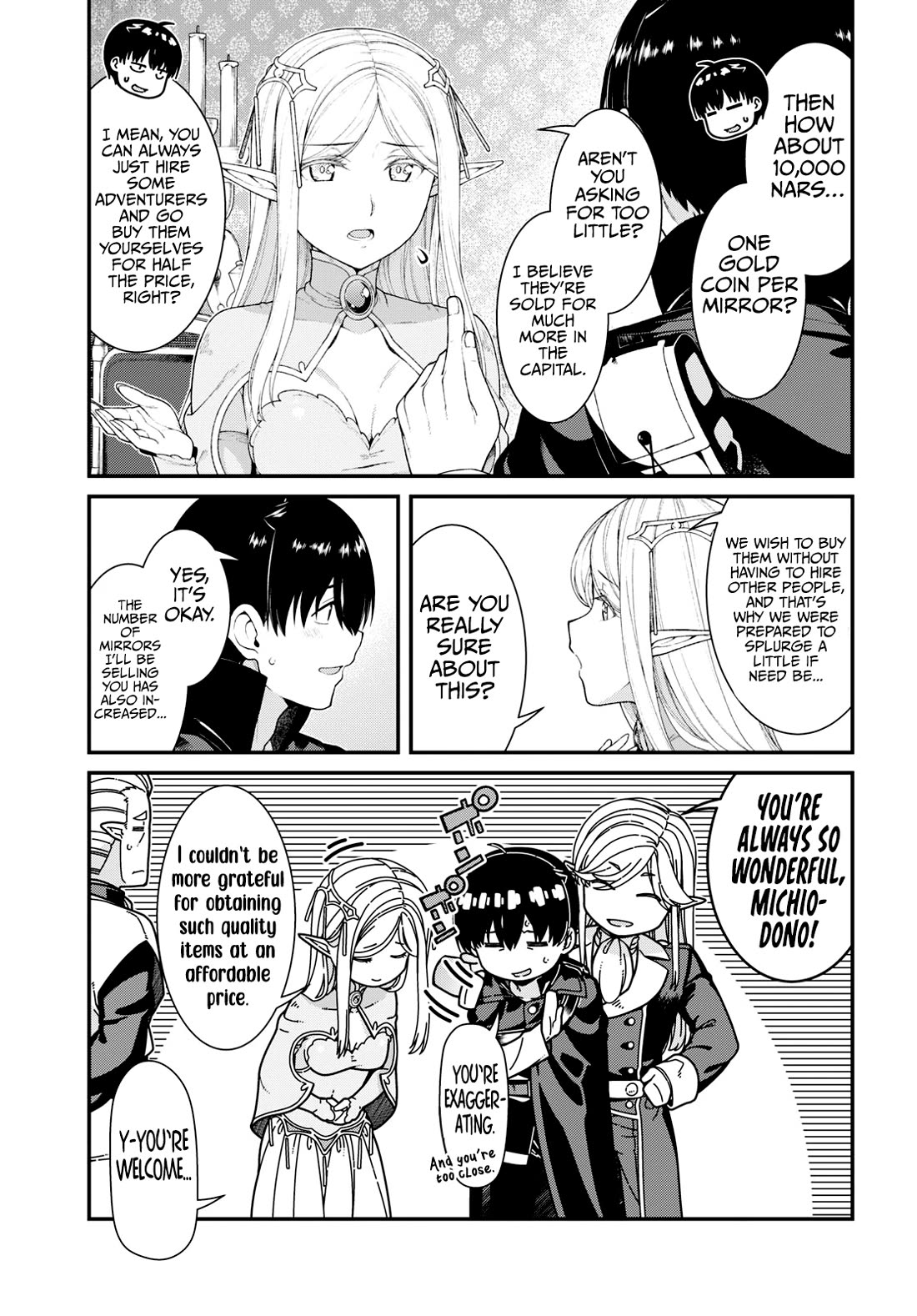 Isekai Meikyuu de Harem o Chapter 84 page 10 - Chapter 84: Cassia (1)