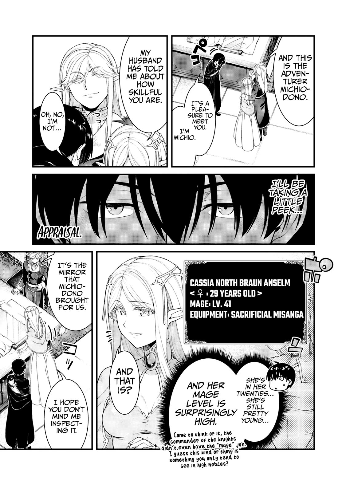 Isekai Meikyuu de Harem o Chapter 84 page 8 - Chapter 84: Cassia (1)
