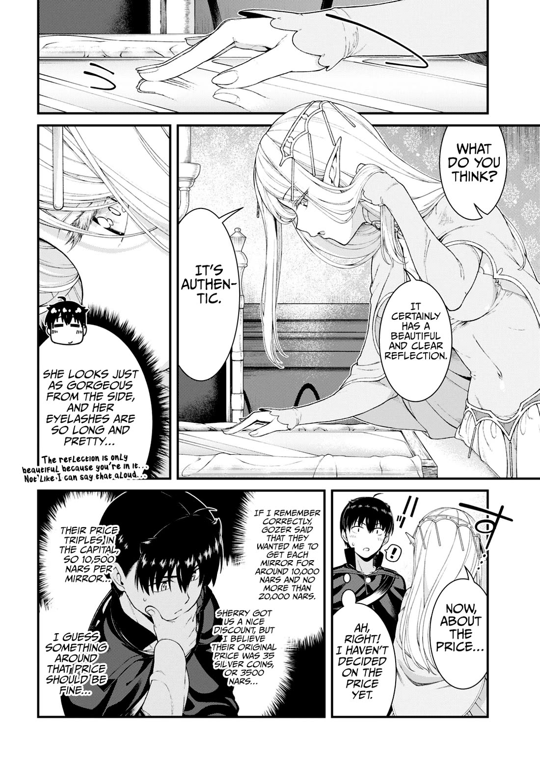 Isekai Meikyuu de Harem o Chapter 84 page 9 - Chapter 84: Cassia (1)