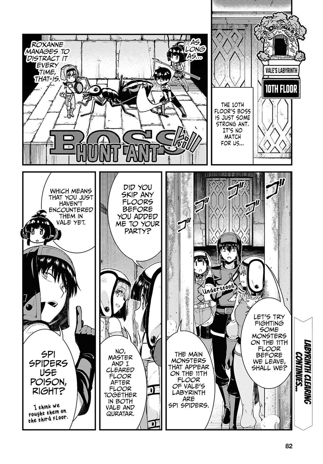 Isekai Meikyuu de Harem o Chapter 85 page 3 - Chapter 85: Cassia (2)