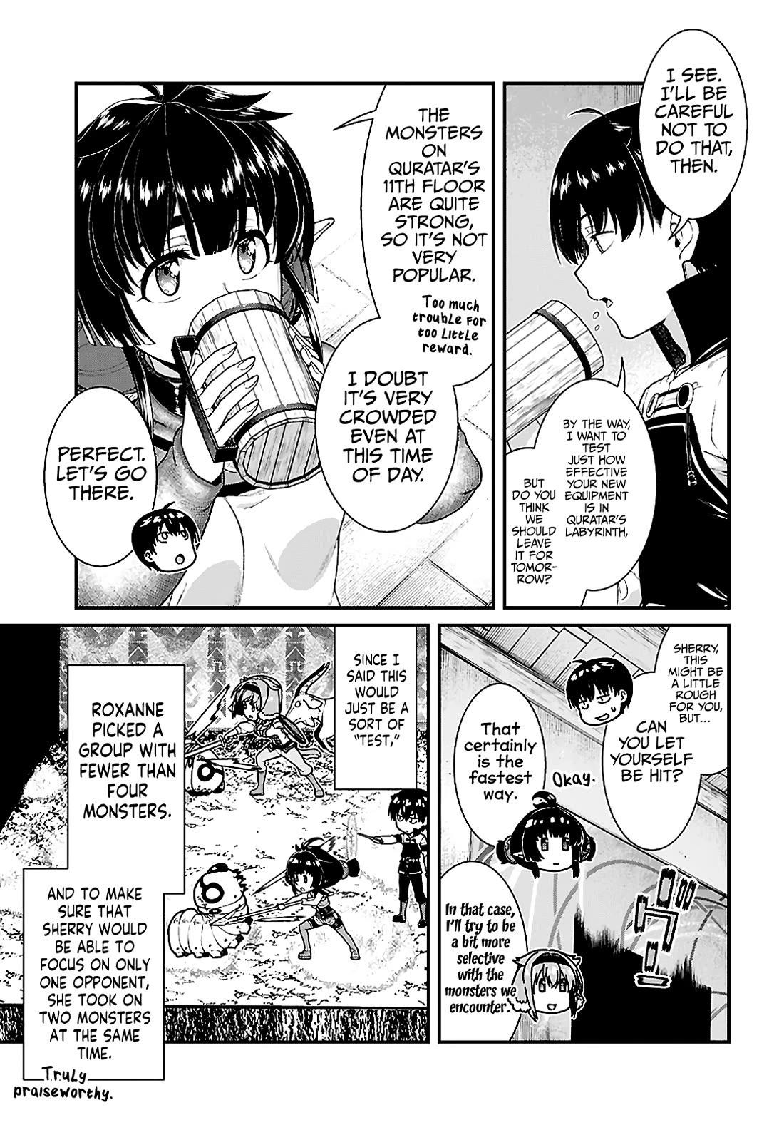 Isekai Meikyuu de Harem o Chapter 86 page 8 - Chapter 86: Cassia (3)