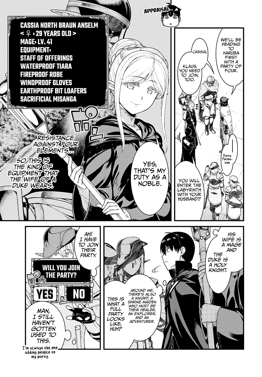 Isekai Meikyuu de Harem o Chapter 88 page 6 - Chapter 88: Cassia (5)