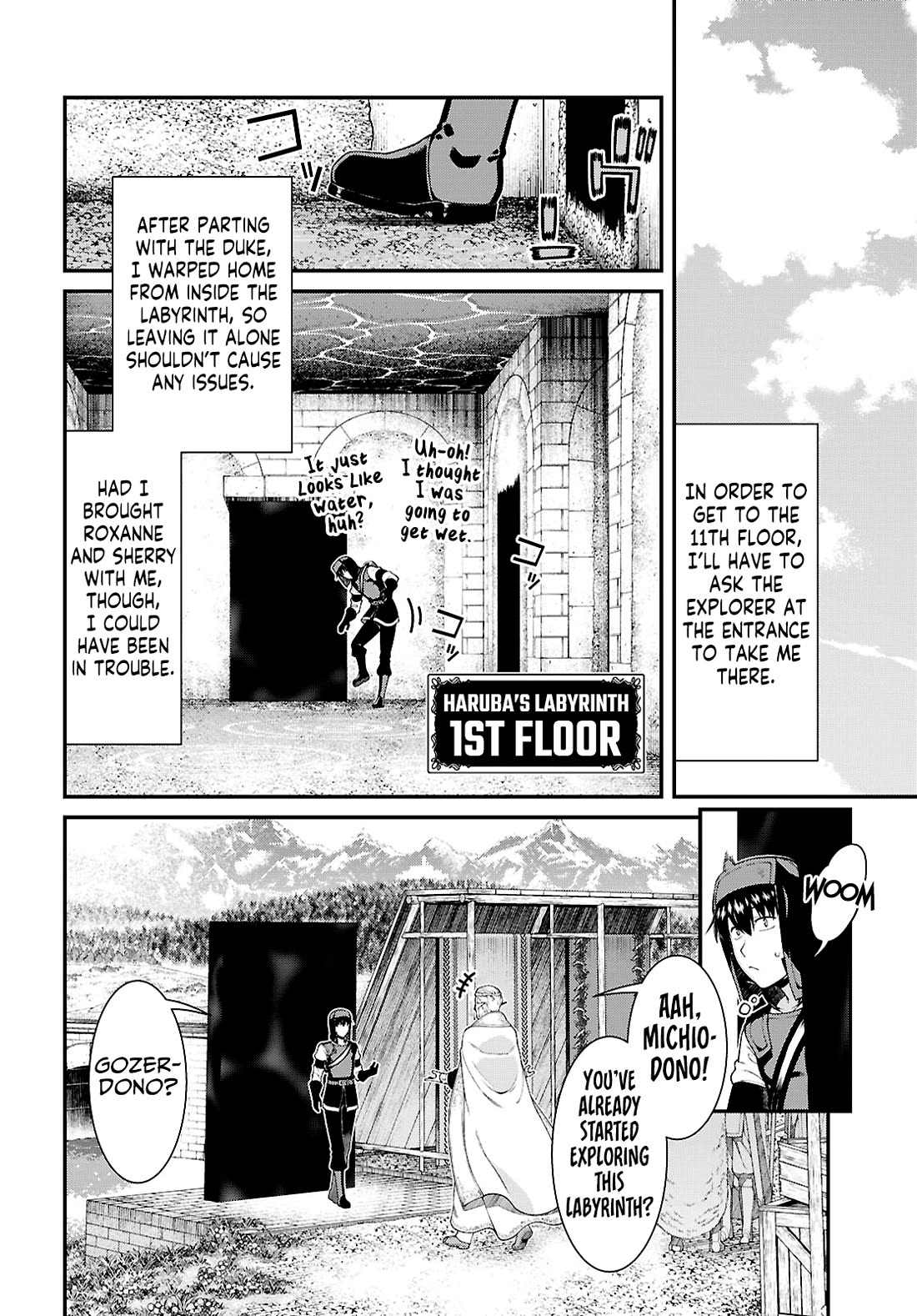 Isekai Meikyuu de Harem o Chapter 89 page 13 - Chapter 89: Meteor Crash (1)