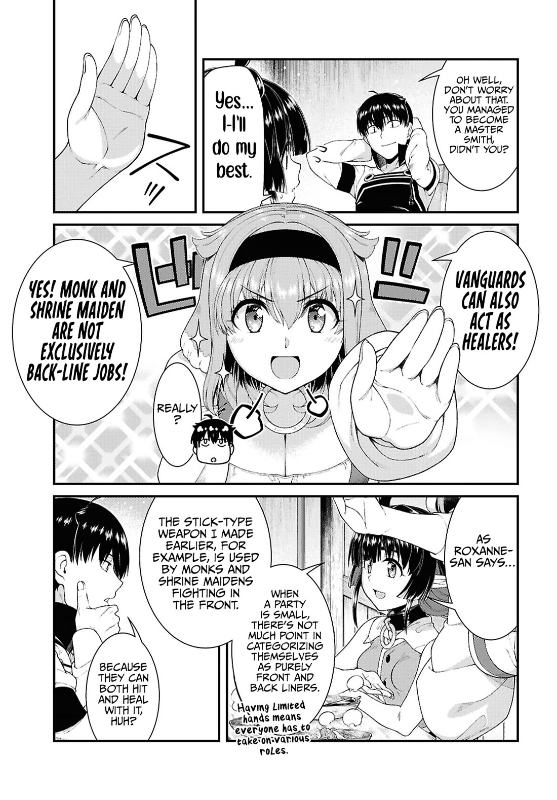 Isekai Meikyuu de Harem o Chapter 91 page 10 - Chapter 91: Meteor Crash (3)