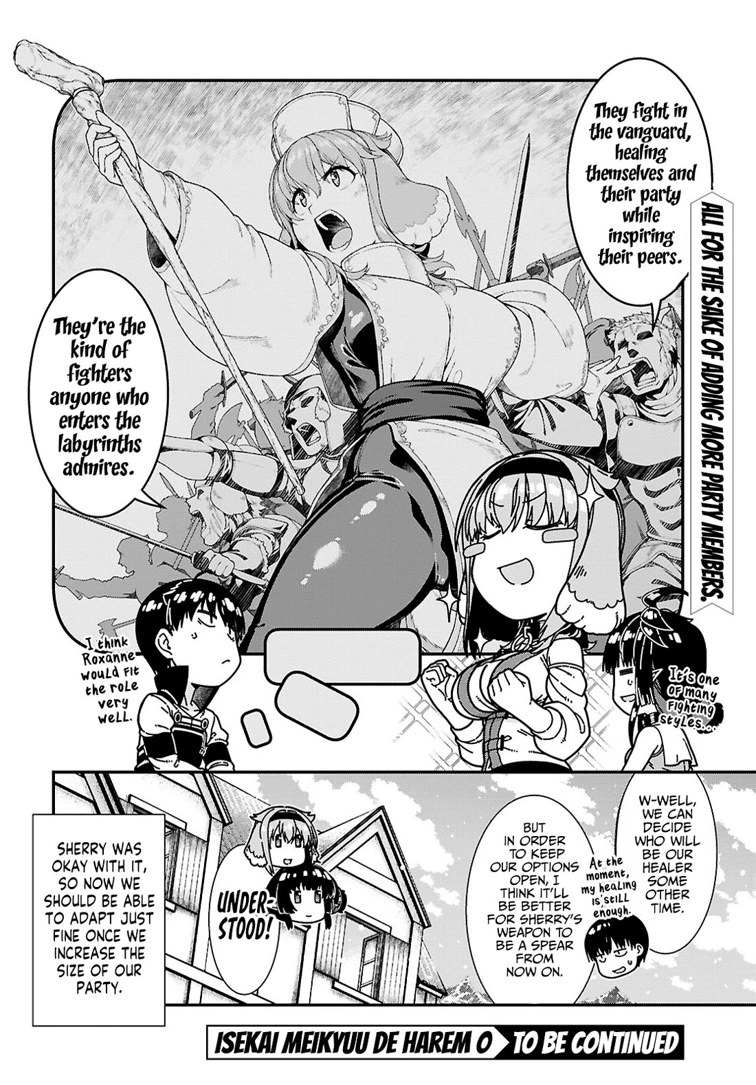 Isekai Meikyuu de Harem o Chapter 91 page 11 - Chapter 91: Meteor Crash (3)