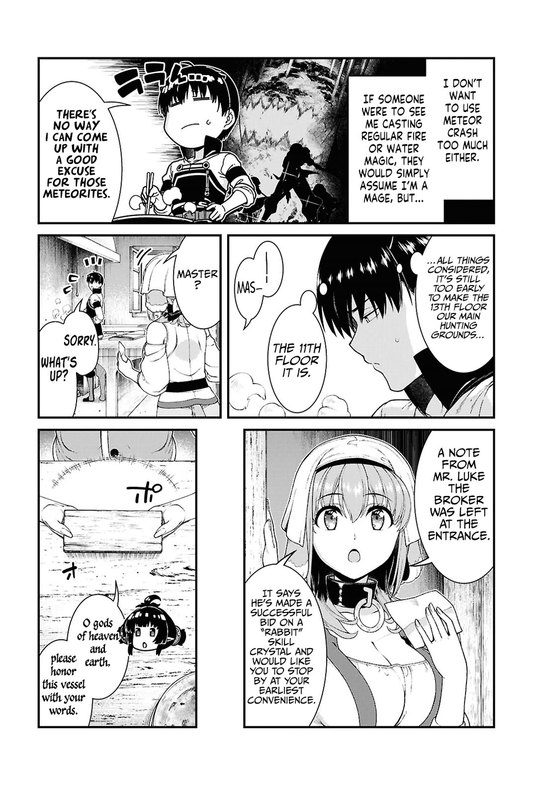 Isekai Meikyuu de Harem o Chapter 91 page 3 - Chapter 91: Meteor Crash (3)