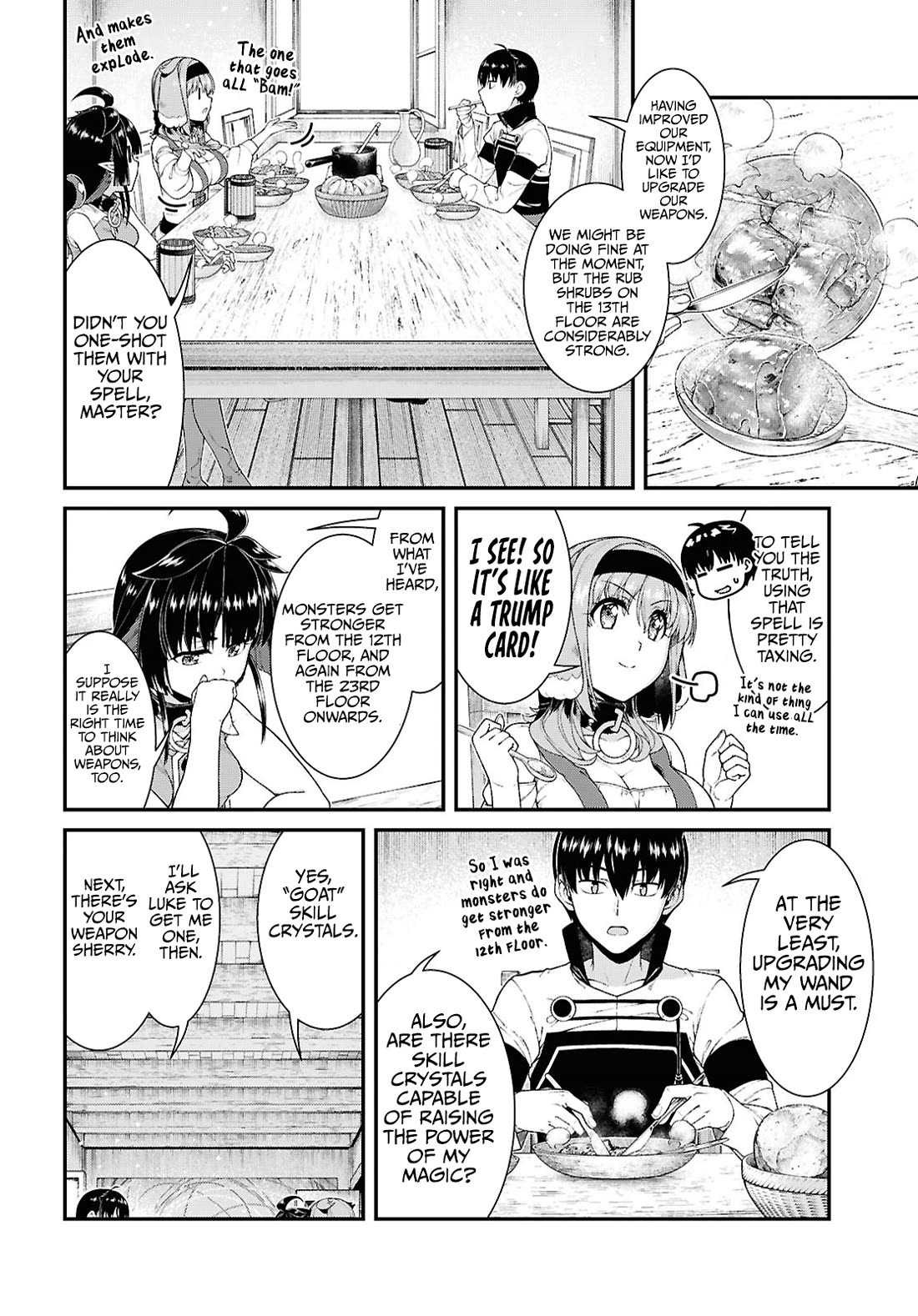 Isekai Meikyuu de Harem o Chapter 91 page 7 - Chapter 91: Meteor Crash (3)