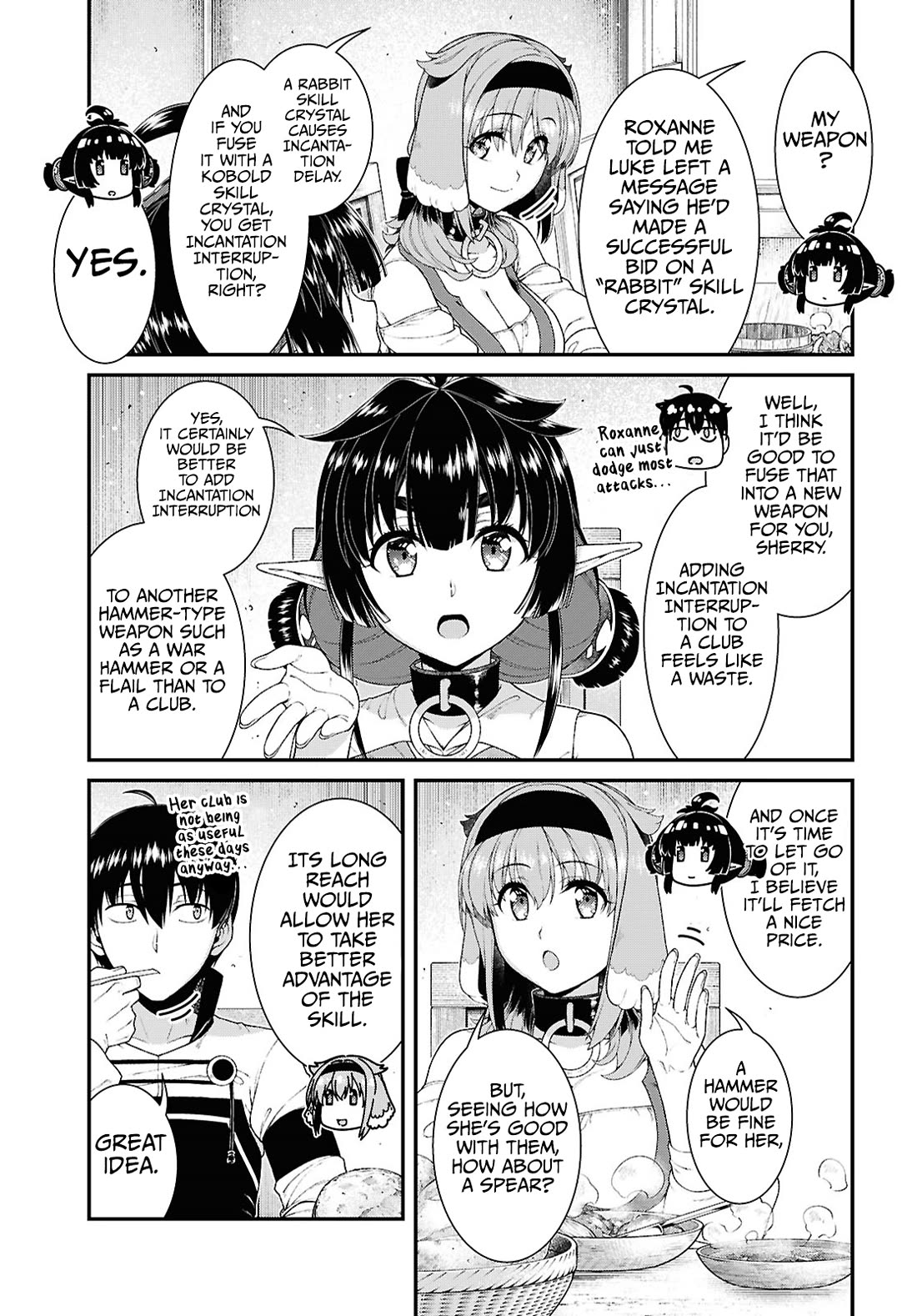 Isekai Meikyuu de Harem o Chapter 91 page 8 - Chapter 91: Meteor Crash (3)