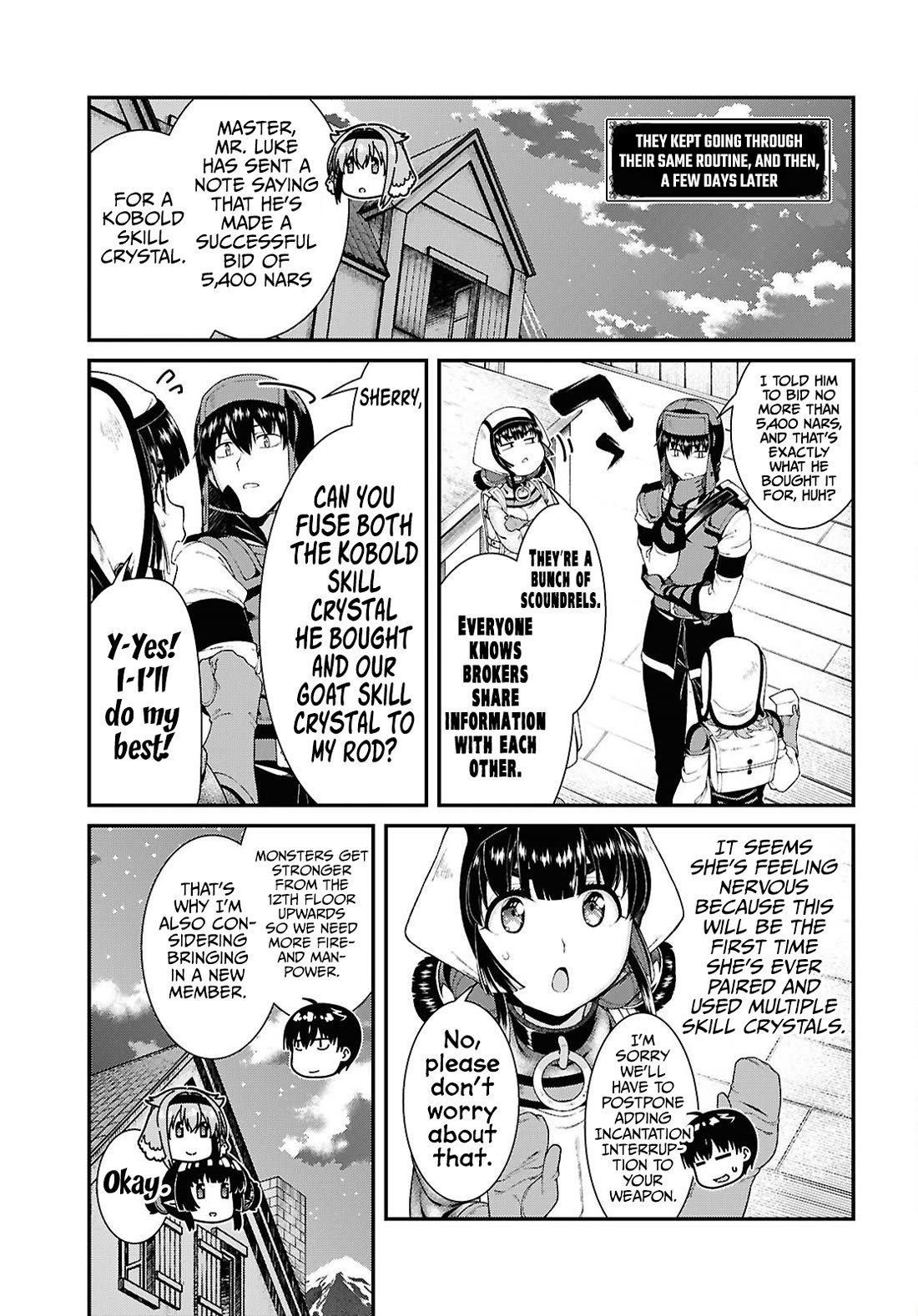 Isekai Meikyuu de Harem o Chapter 94 page 10 - Chapter 94: Thieves (2)