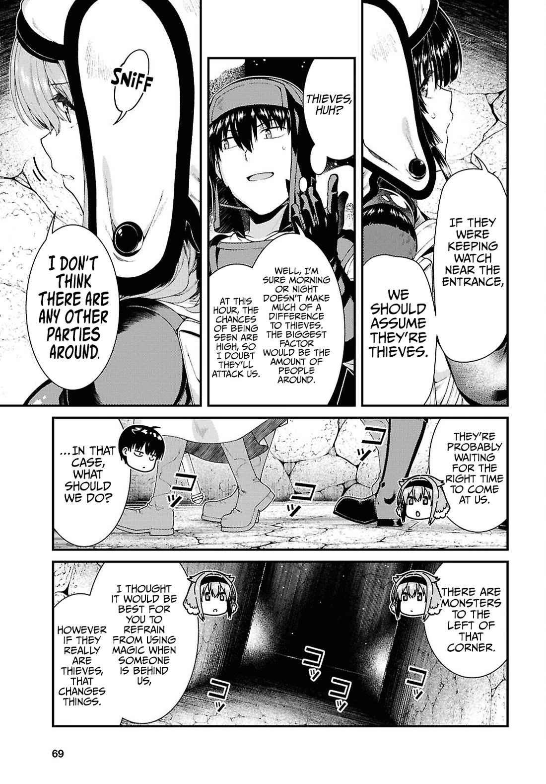 Isekai Meikyuu de Harem o Chapter 95 page 4 - Chapter 95: Thieves (3)