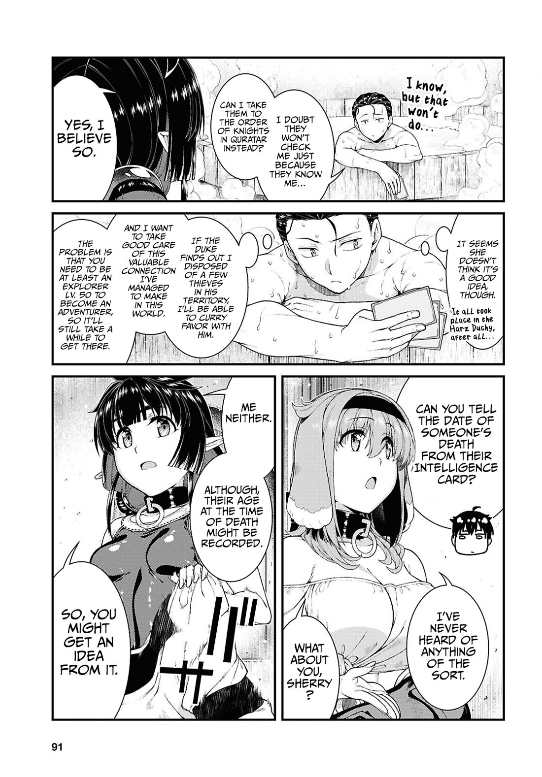 Isekai Meikyuu de Harem o Chapter 96 page 10 - Chapter 96: Thieves (4)