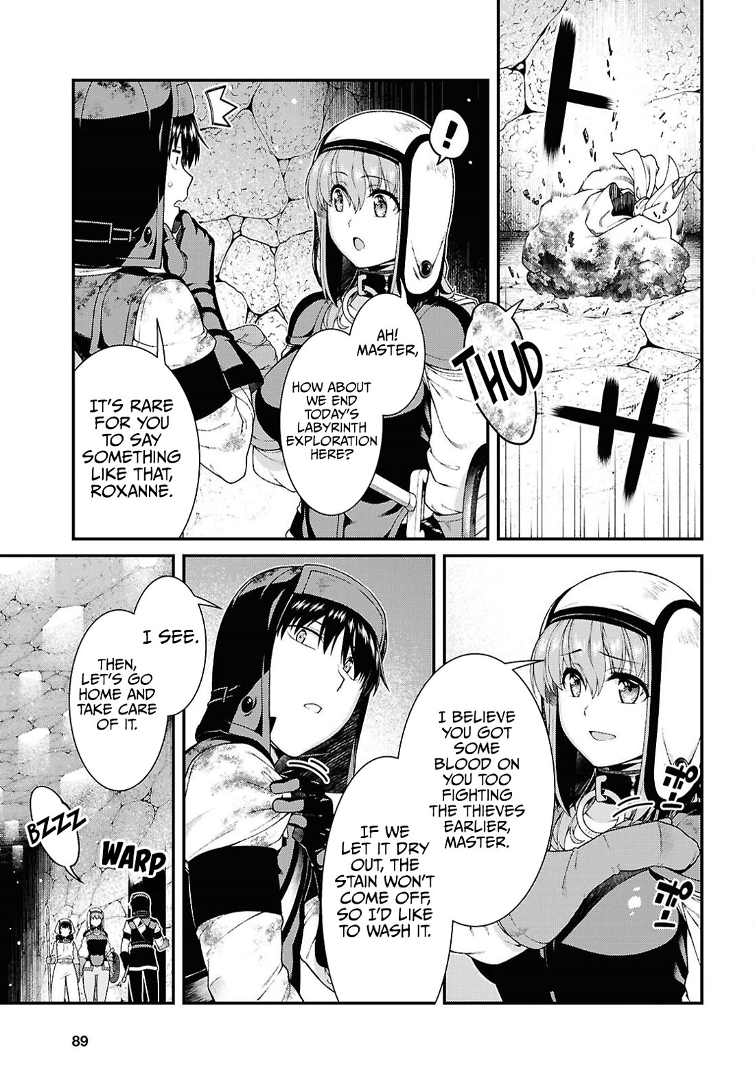 Isekai Meikyuu de Harem o Chapter 96 page 8 - Chapter 96: Thieves (4)